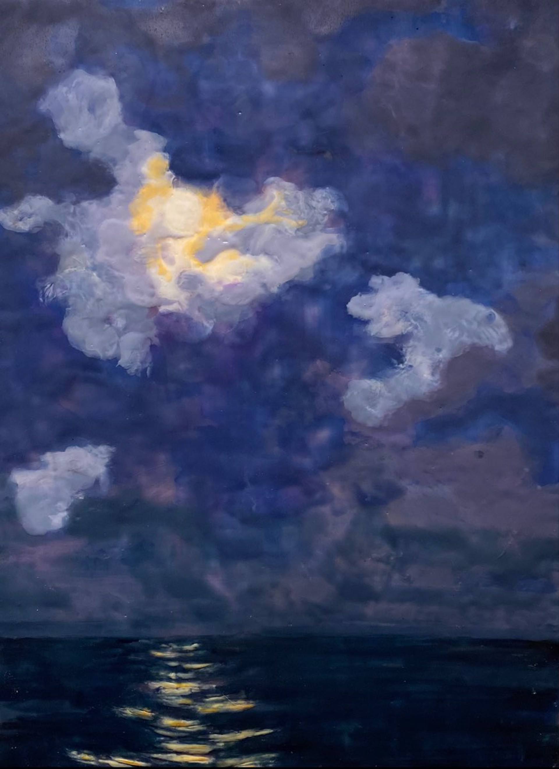 Moonlight on the Bay by Suzanne Damrich