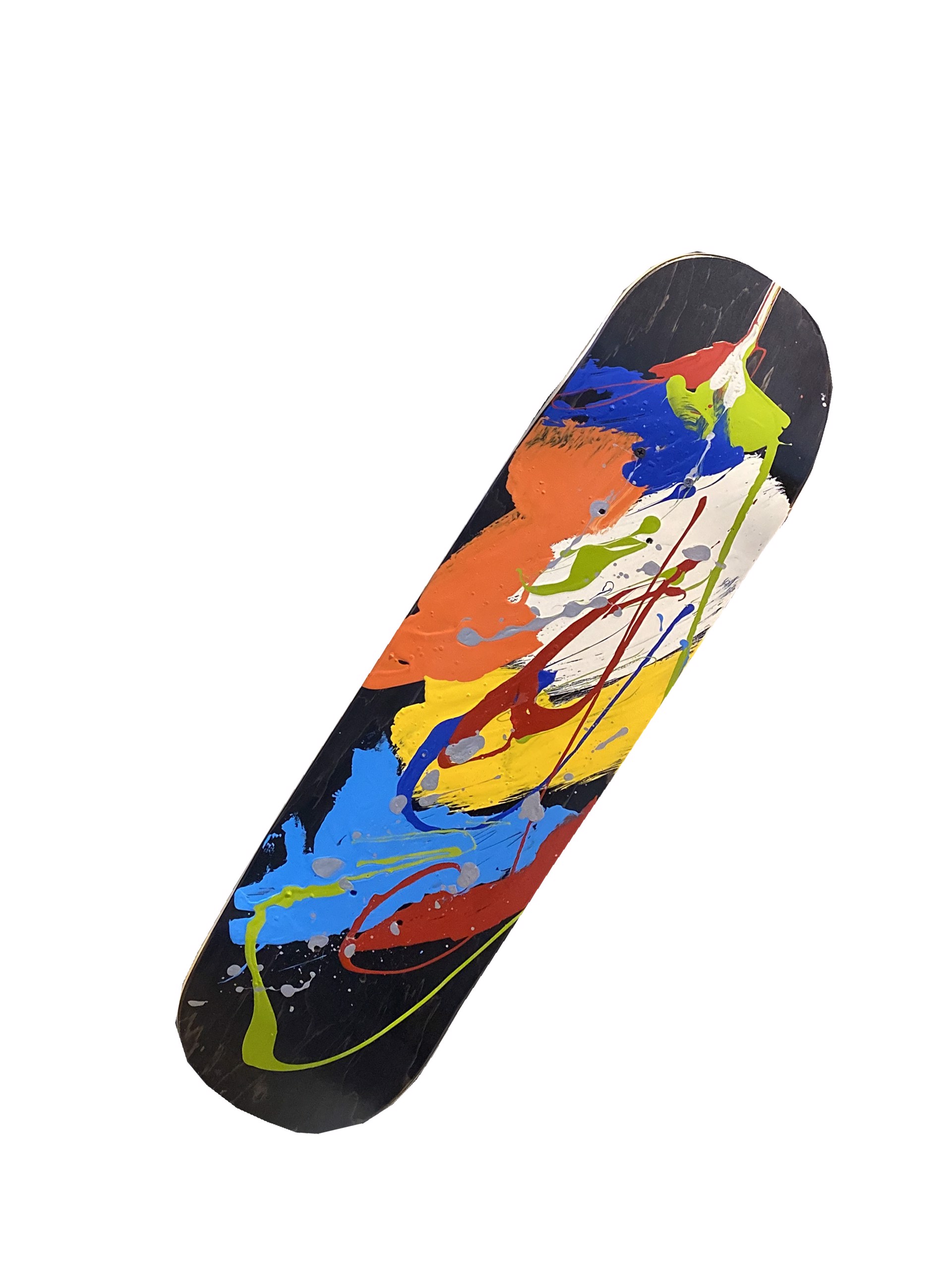 Skateboard XI by Abstract Skateboards Wall Sculptures by Elena Bulatova