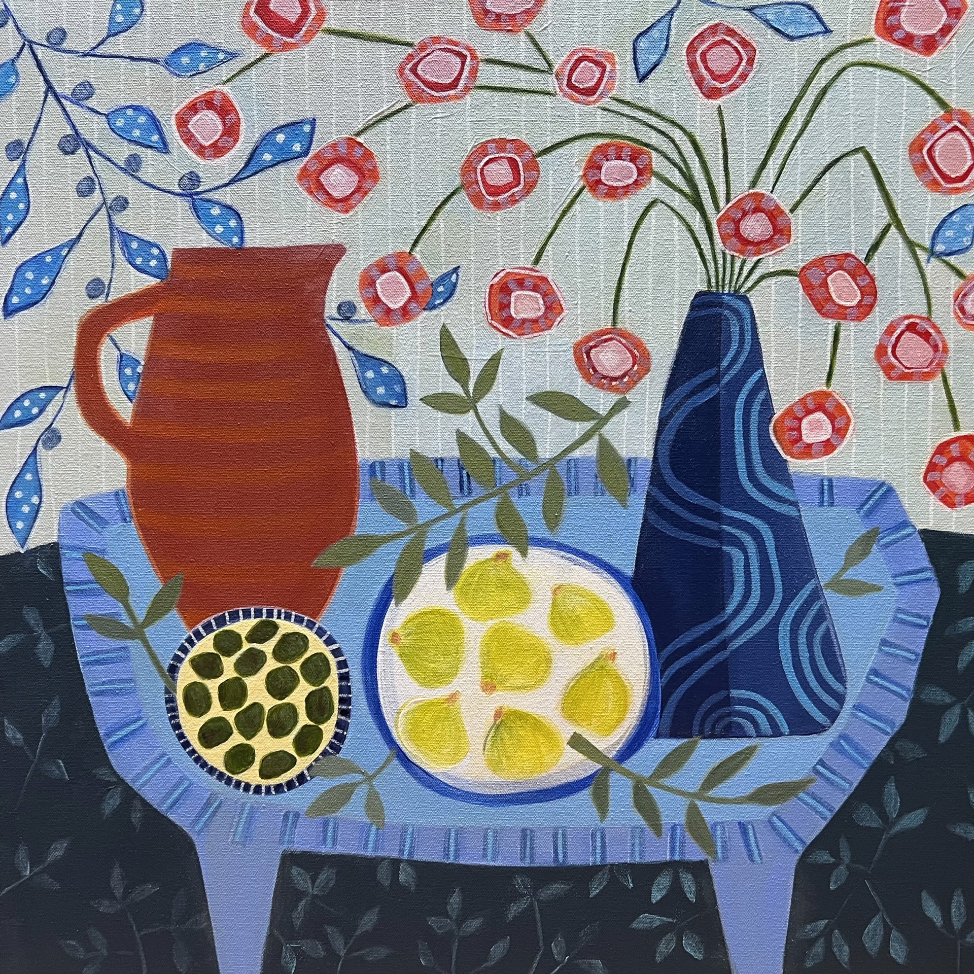 Olives and Figs by Joyce Grasso