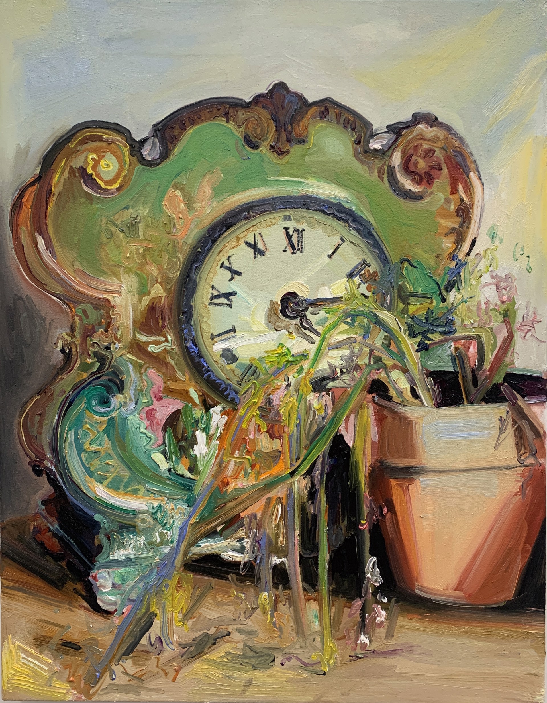 Grandma's clock by Kaitlyn Tucek
