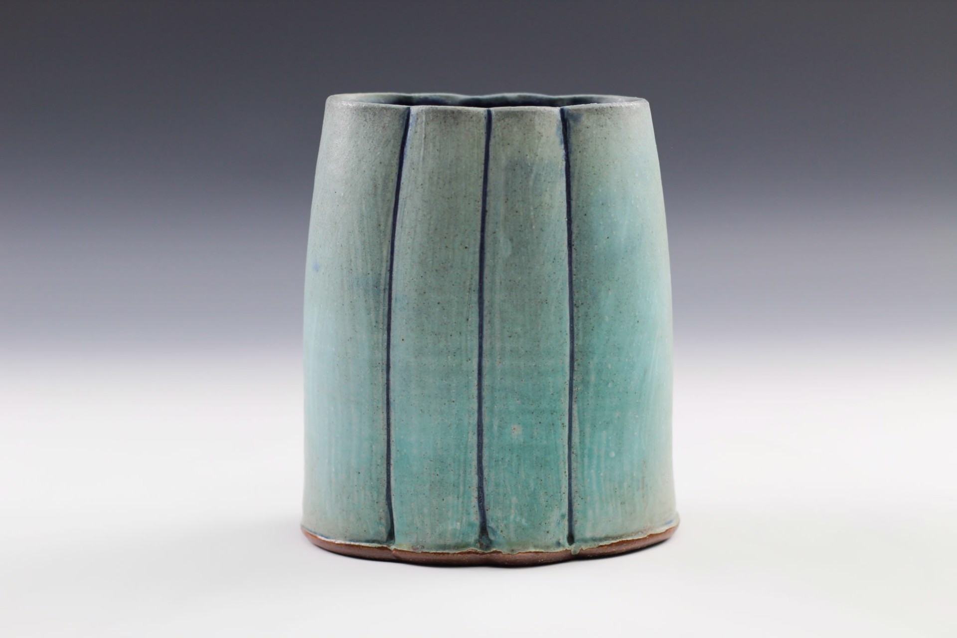 Oval Vase by Karl Borgeson