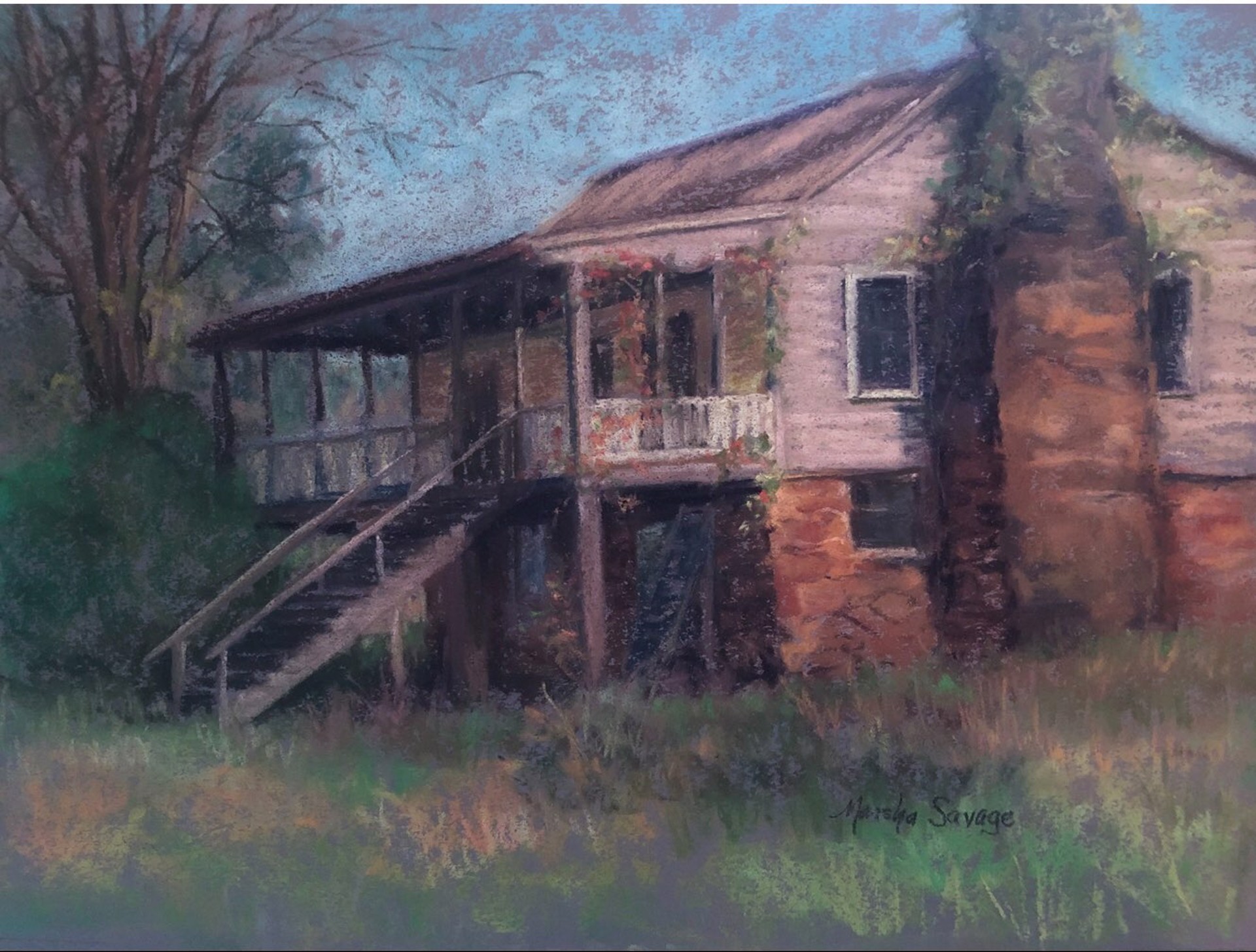 Old Homeplace Toccoa Farm by Marsha Hamby Savage