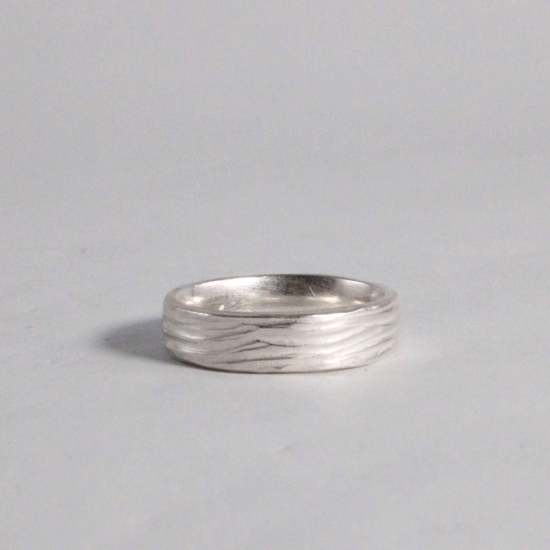 Sterling Horizontal Dig Ring by Dahlia Kanner