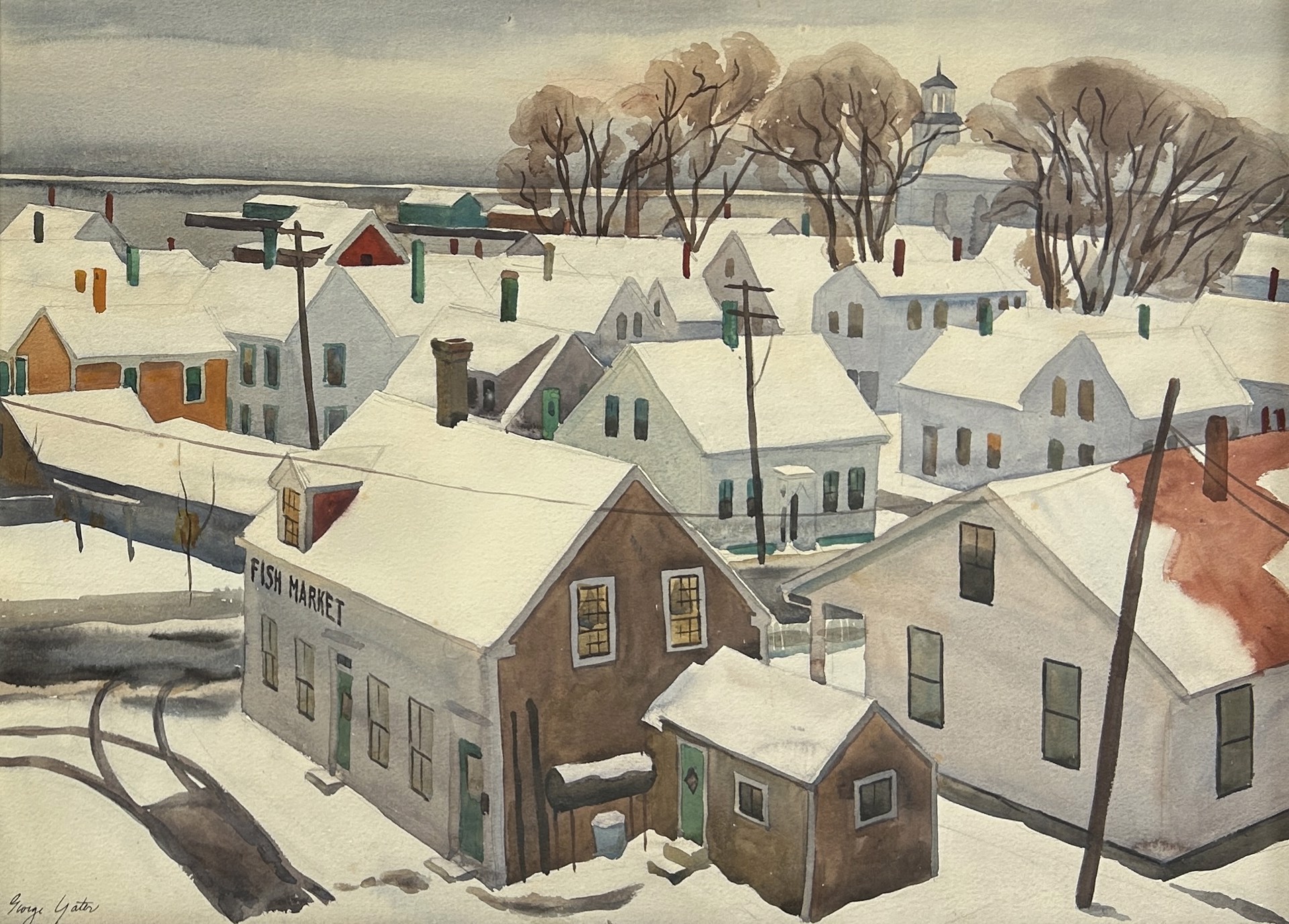 Provincetown Winter by George Yater