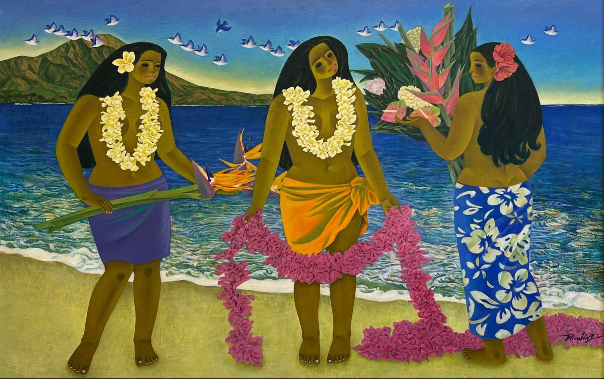 Joy, Love, & Aloha by Zhou Ling
