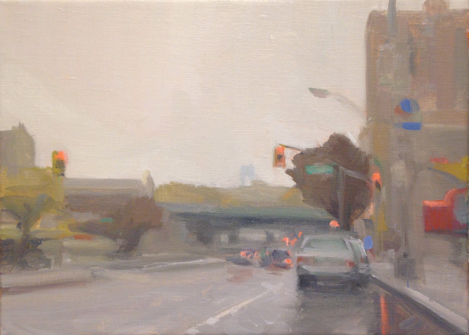 4th Avenue, Rain by Diana Horowitz