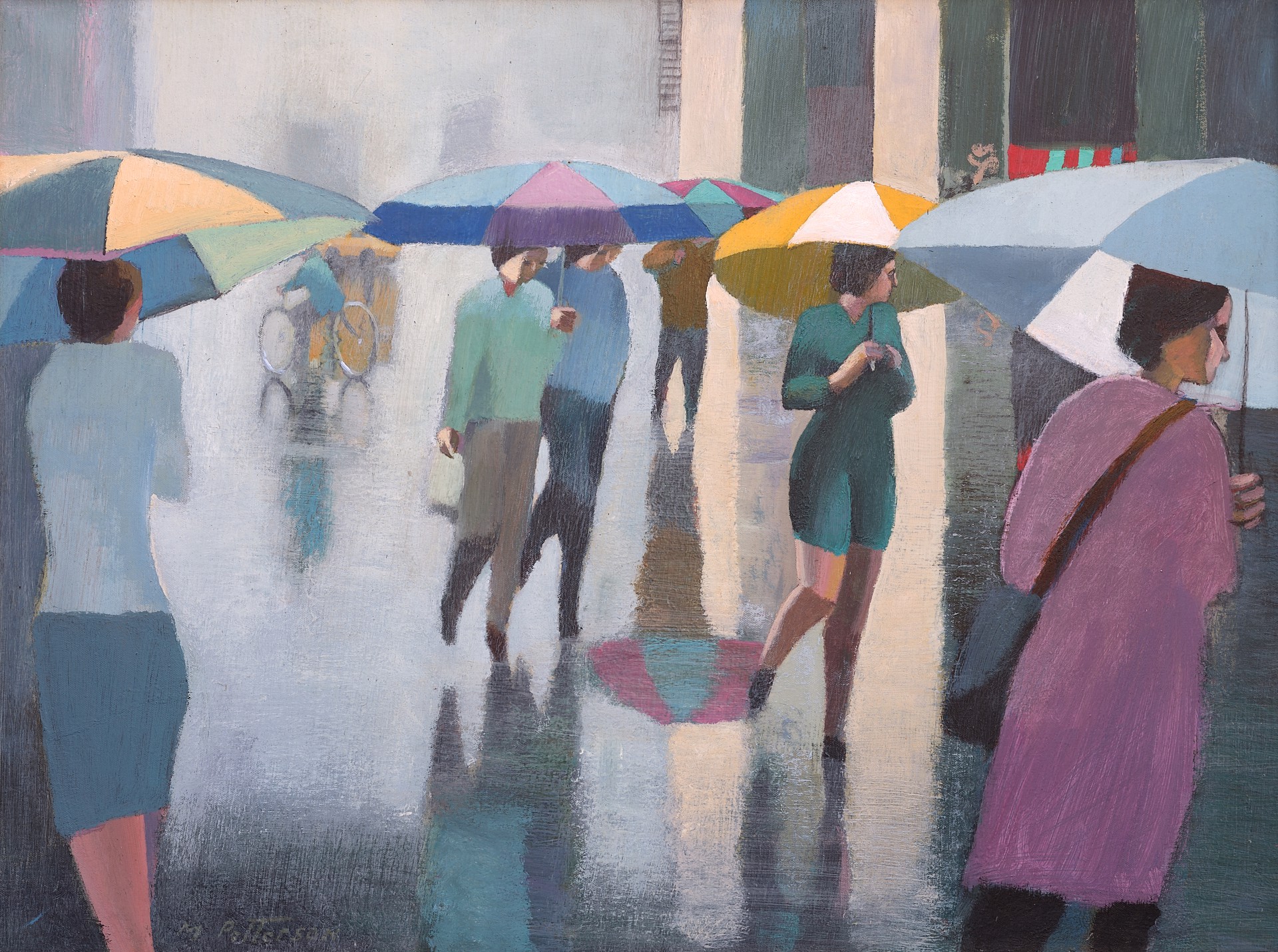 West Village Rain by Michael Patterson