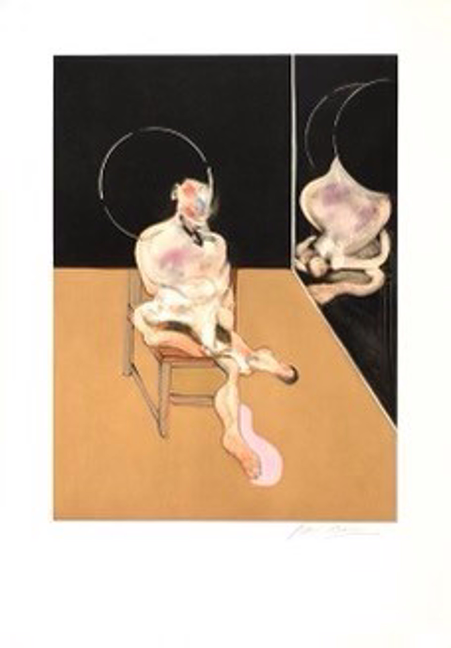 Seated Figure by Francis Bacon