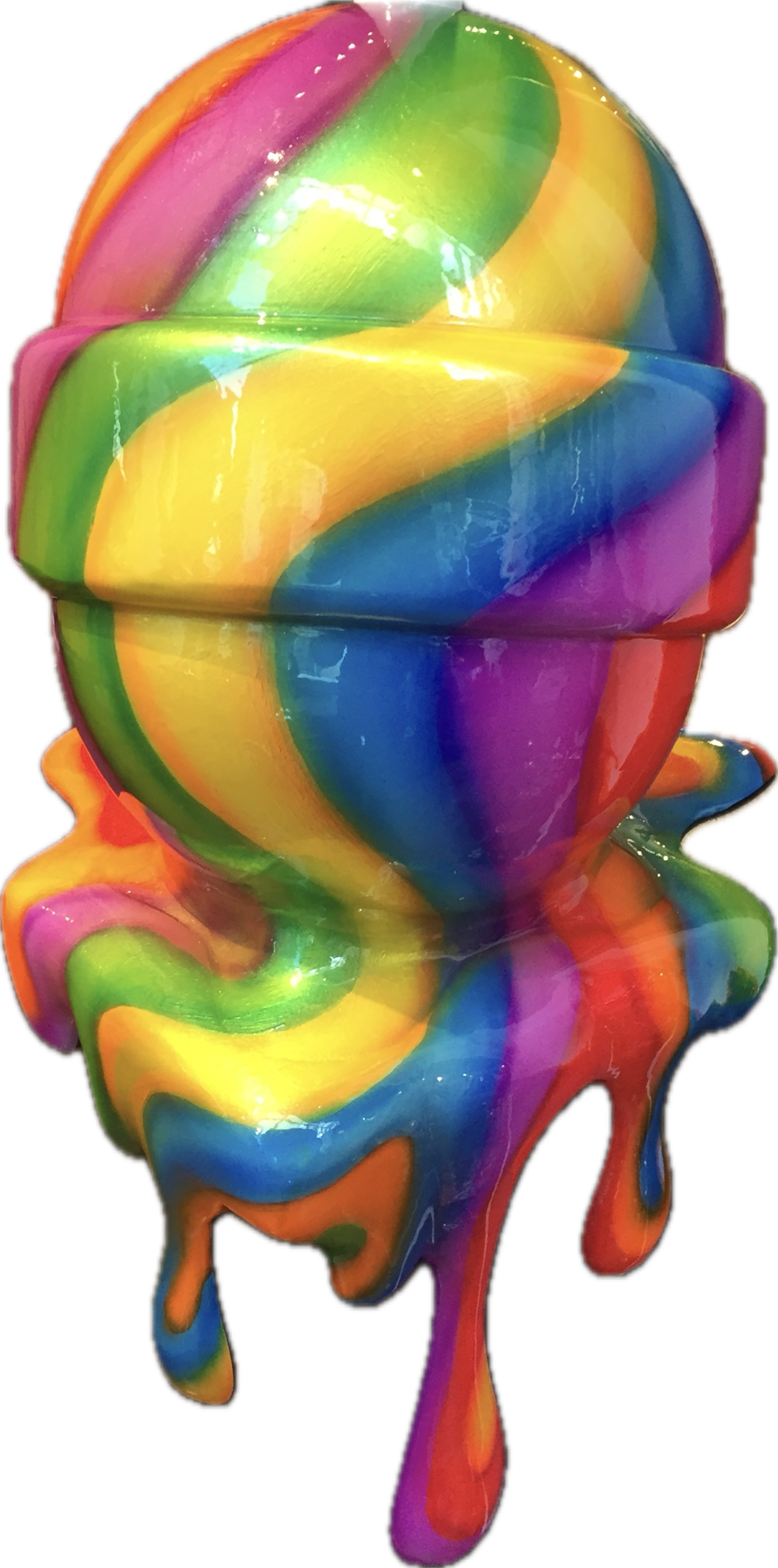 "Rainbow" Vertical Lollipop by Lollipops by Elena Bulatova