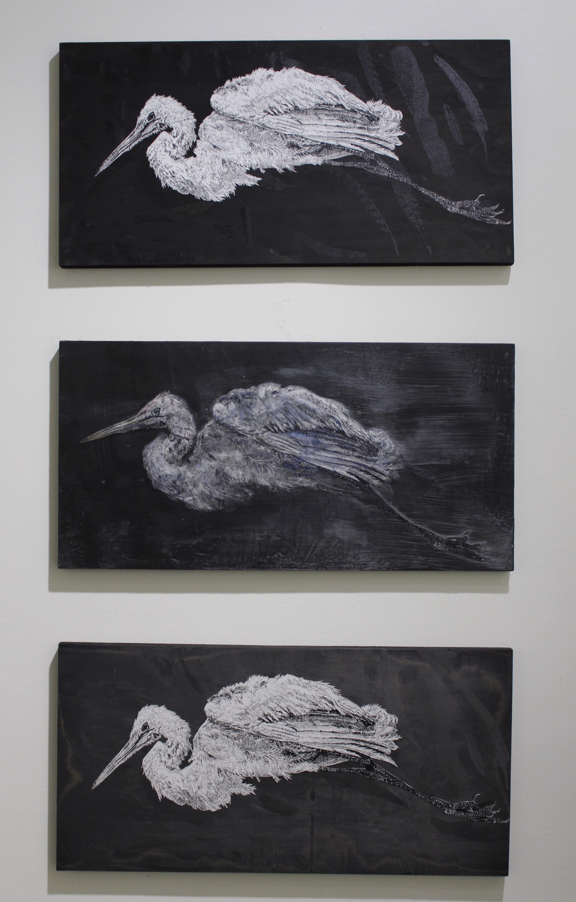 Egret 1 by Pippin Frisbie-Calder