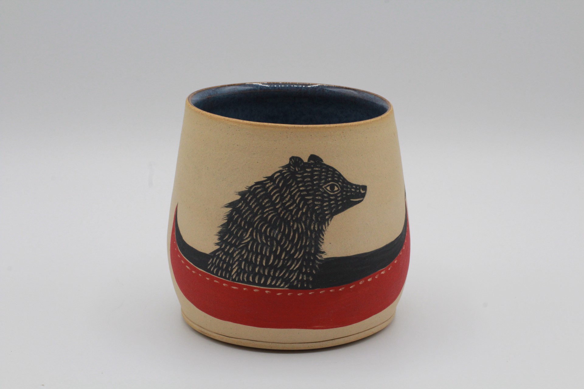 Canoe Bear Mug by Christine Sutton
