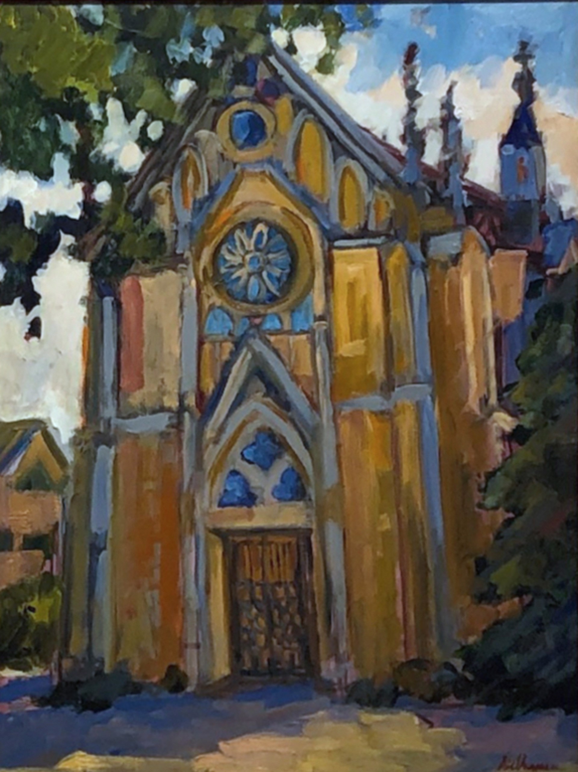 Loretto Chapel by Connie Dillman