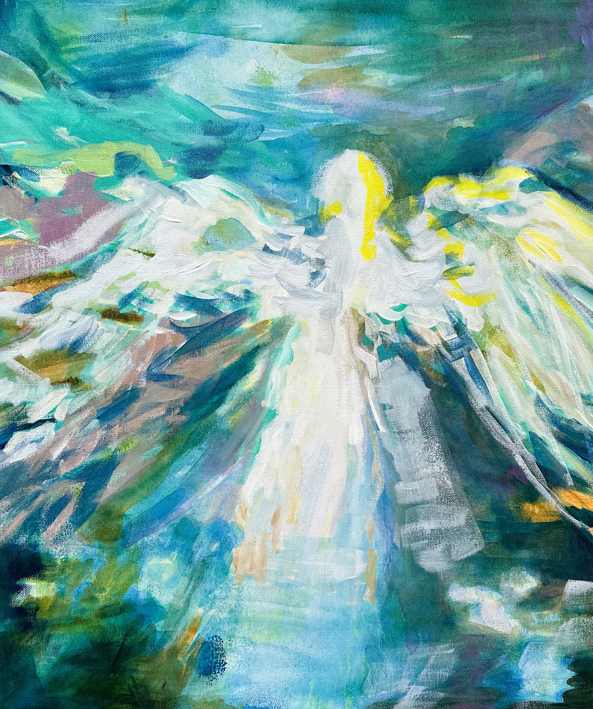 Water Angel I by Cynthia Walburn