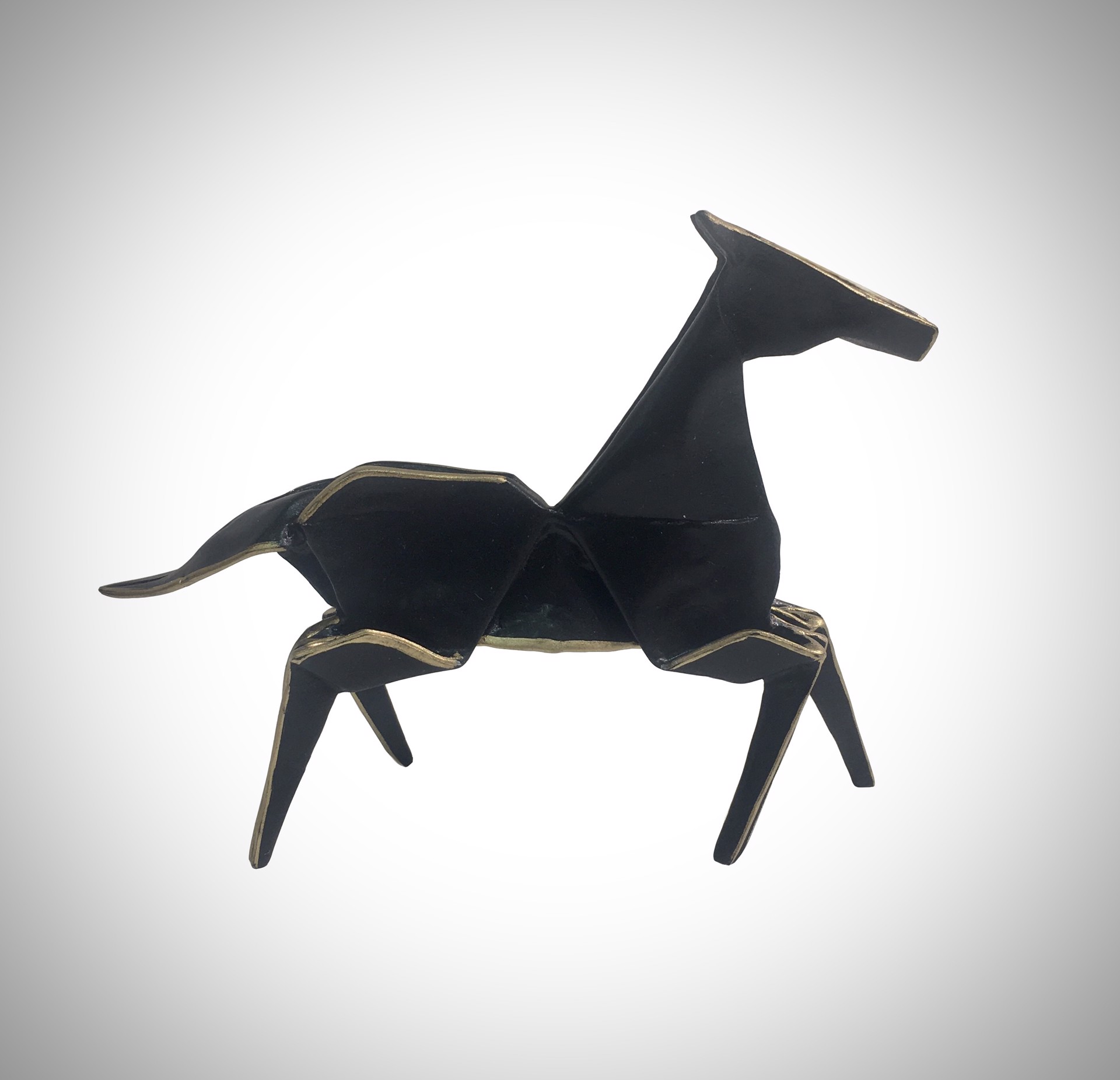 Black Mini Pony (Collaboration with Te Jui Fu) by KEVIN BOX