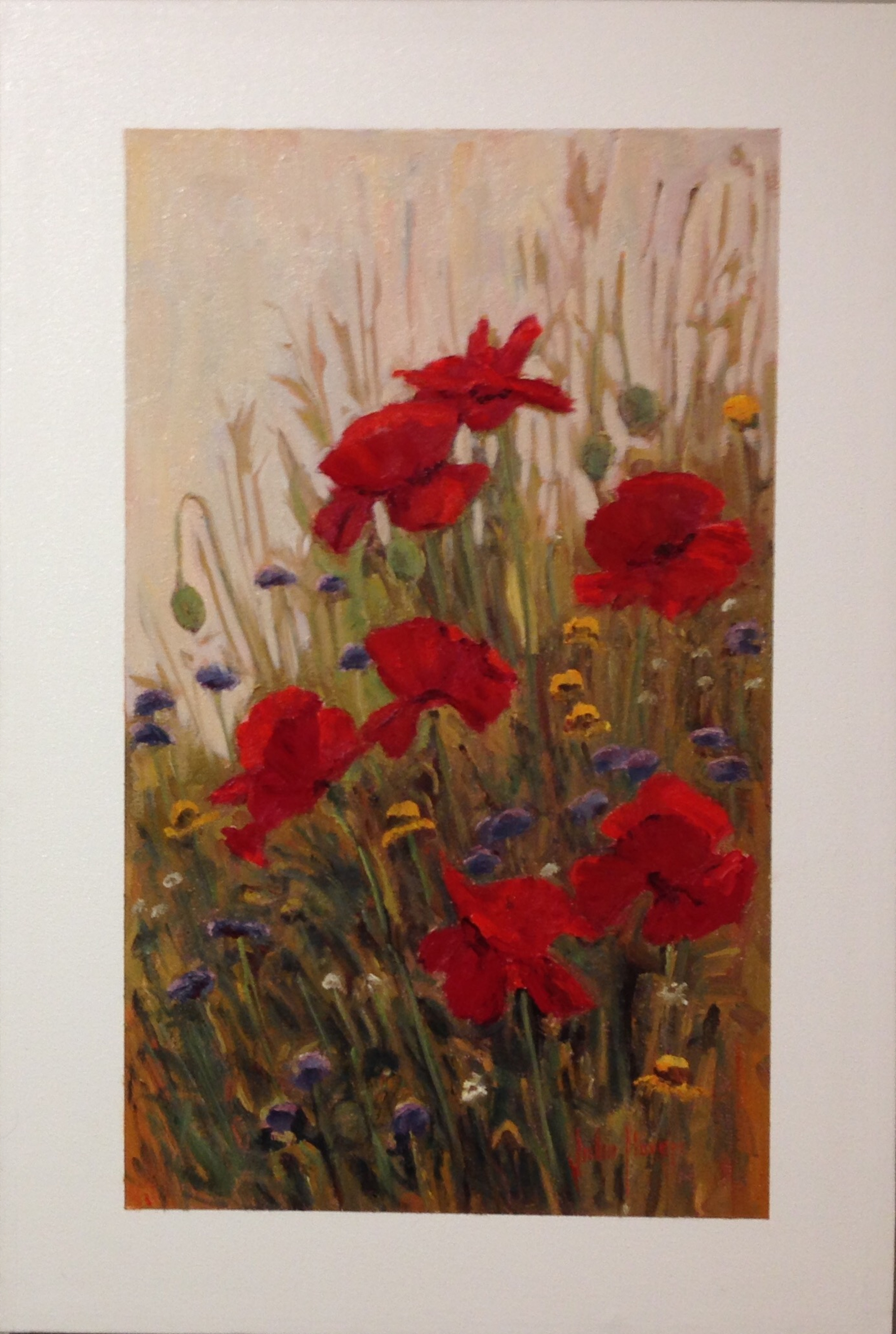 Poppies & Sunshine II by John Horejs