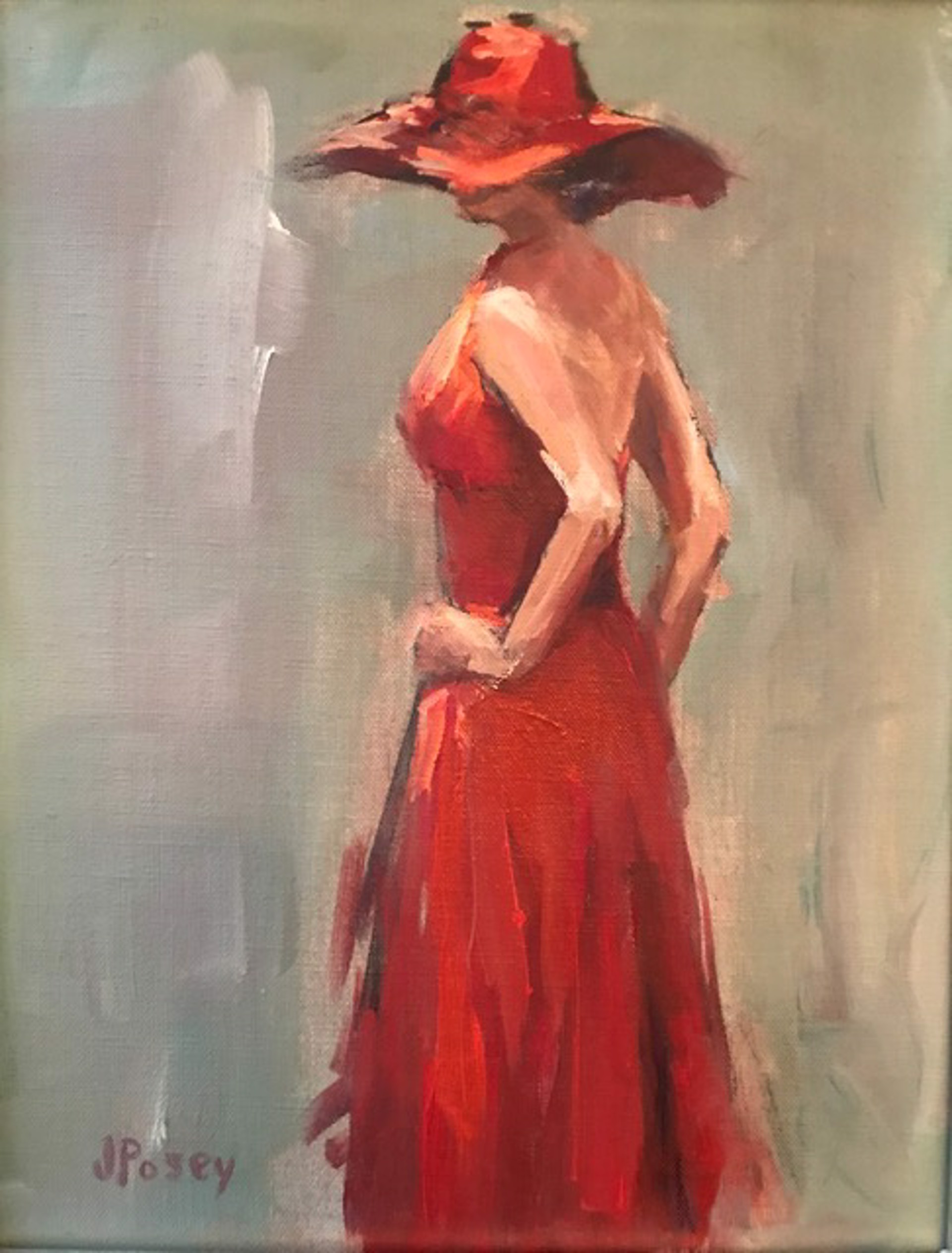 Red Dress by Jeany Posey