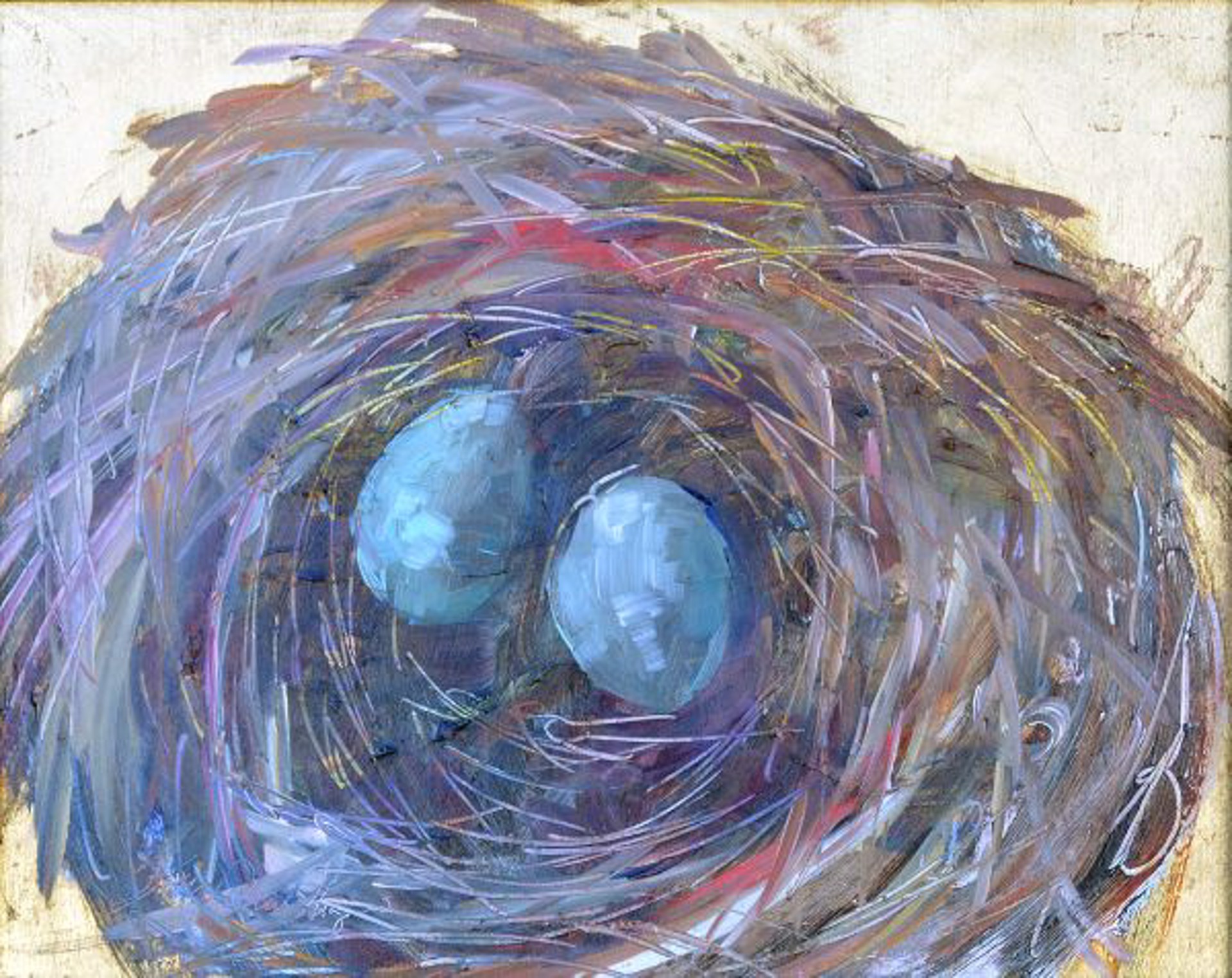 Two Robins Eggs by Karen Hewitt Hagan