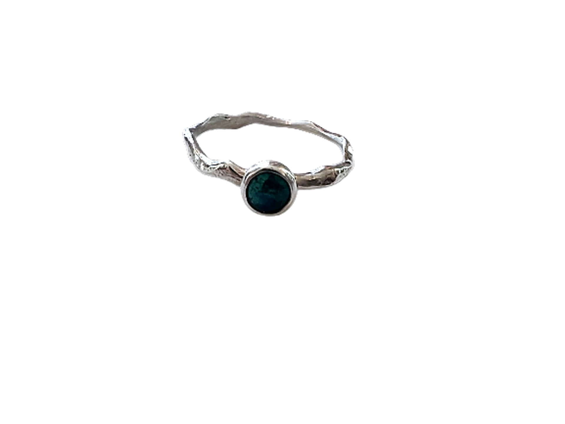 Ripple Ring - Chrysocolla by Kristen Baird