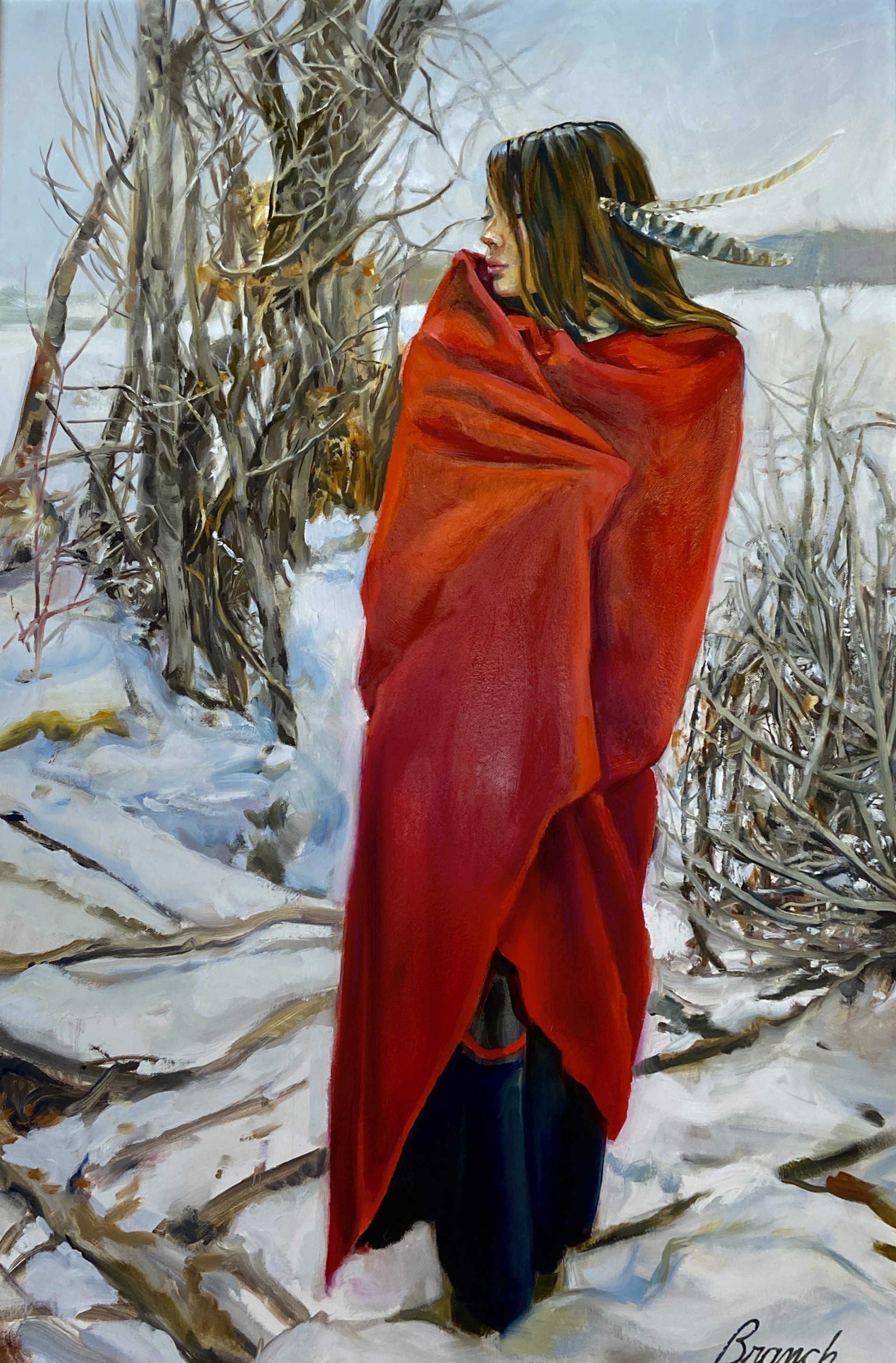 "Red and Winter" by Beverly Branch