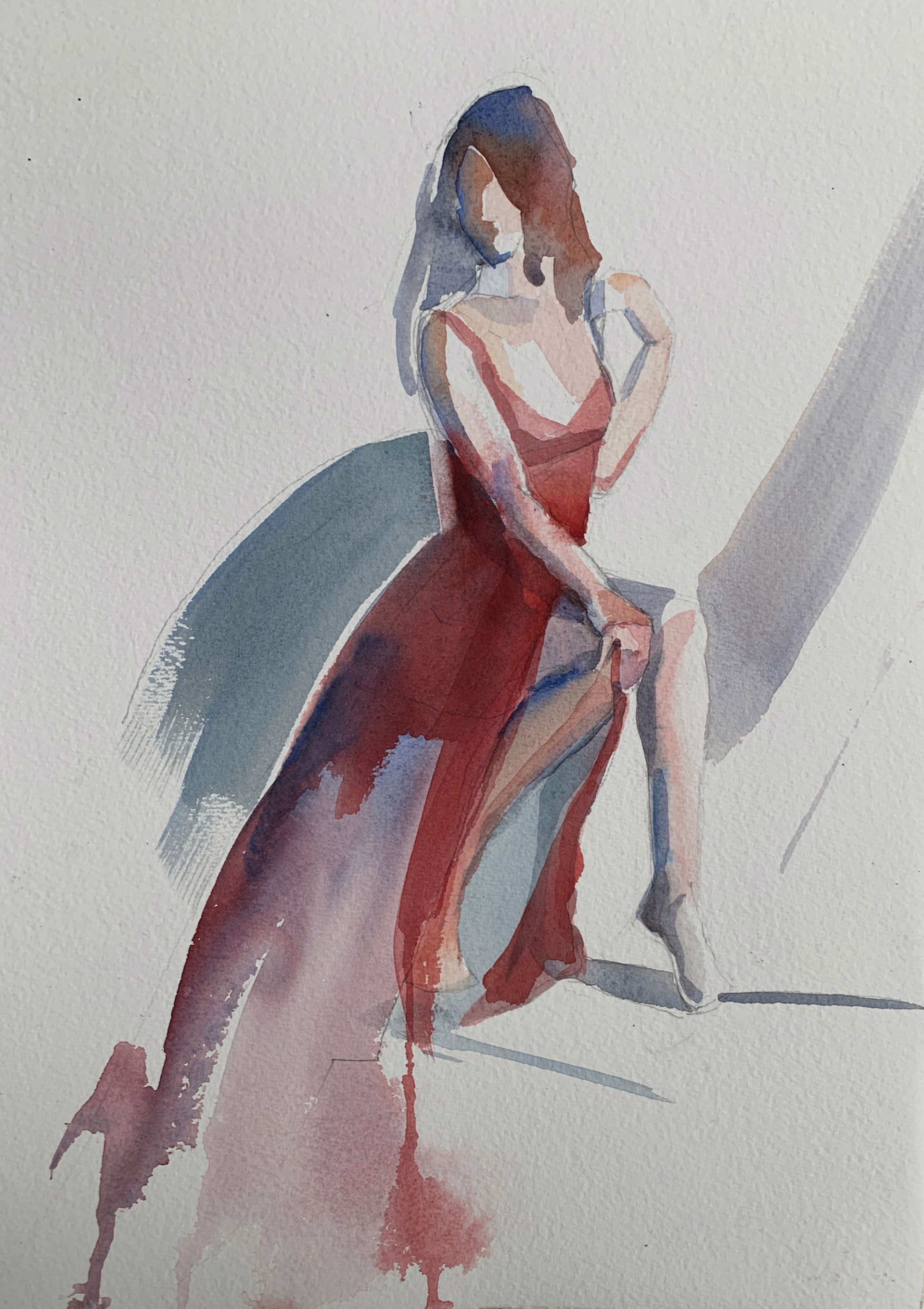 Red Dress by Jessica Cook
