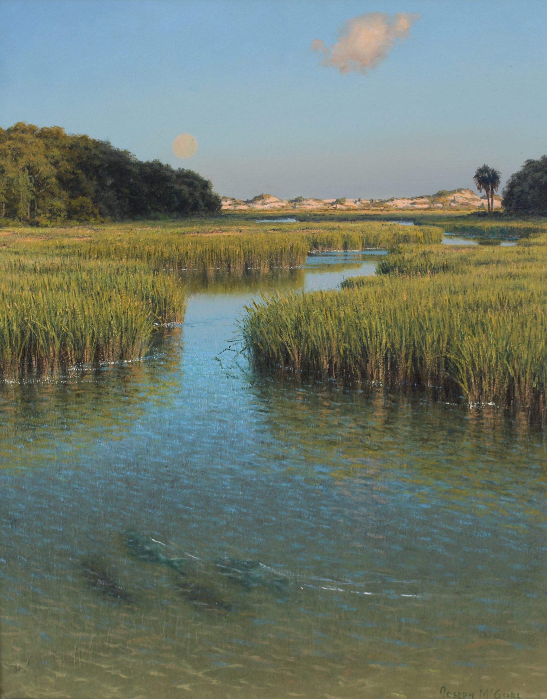 Moonrise in Afternoon Light (The Florida Waterways Series) by Joseph McGurl