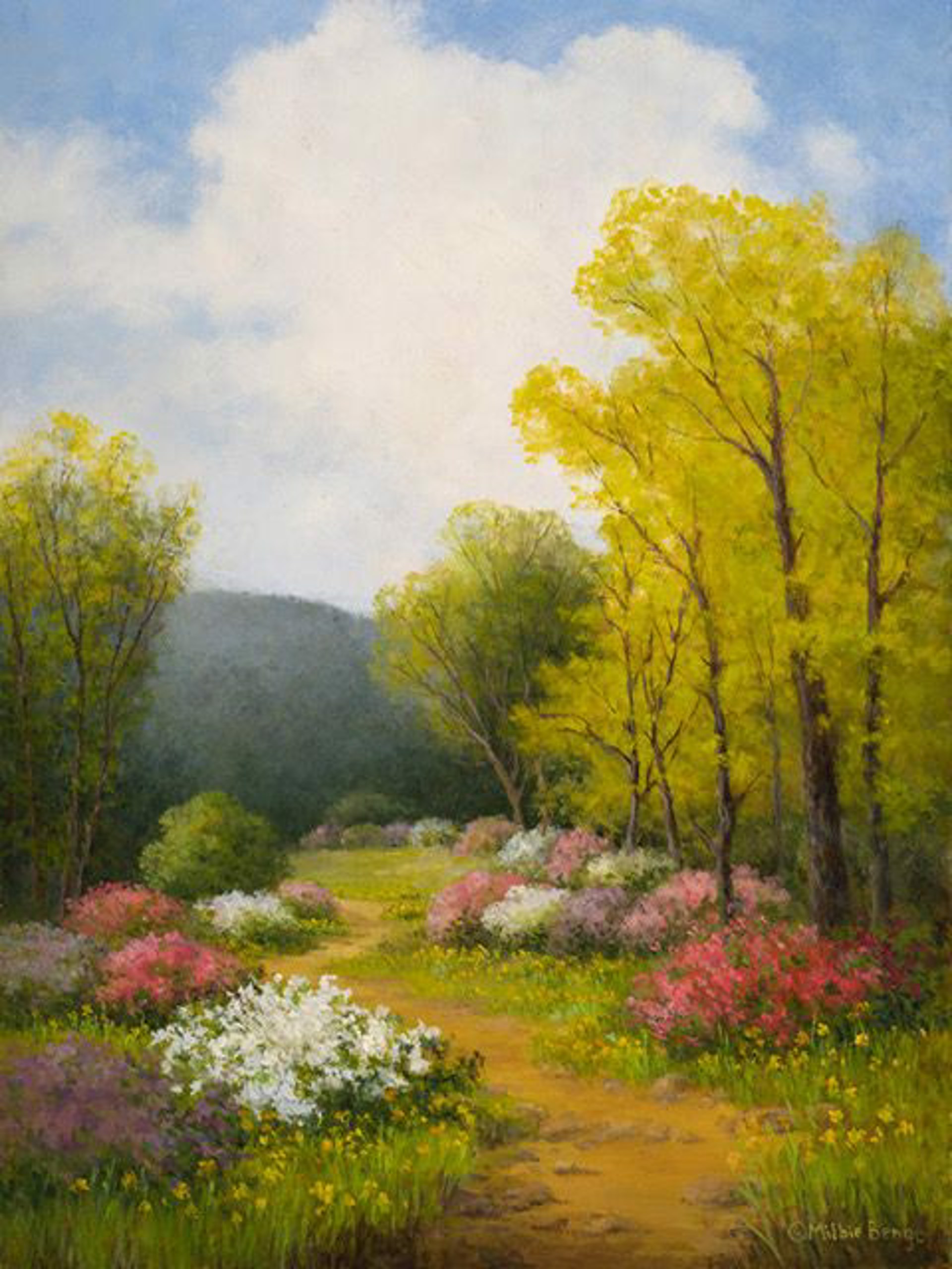 Pathway to Springtime by Milbie Benge