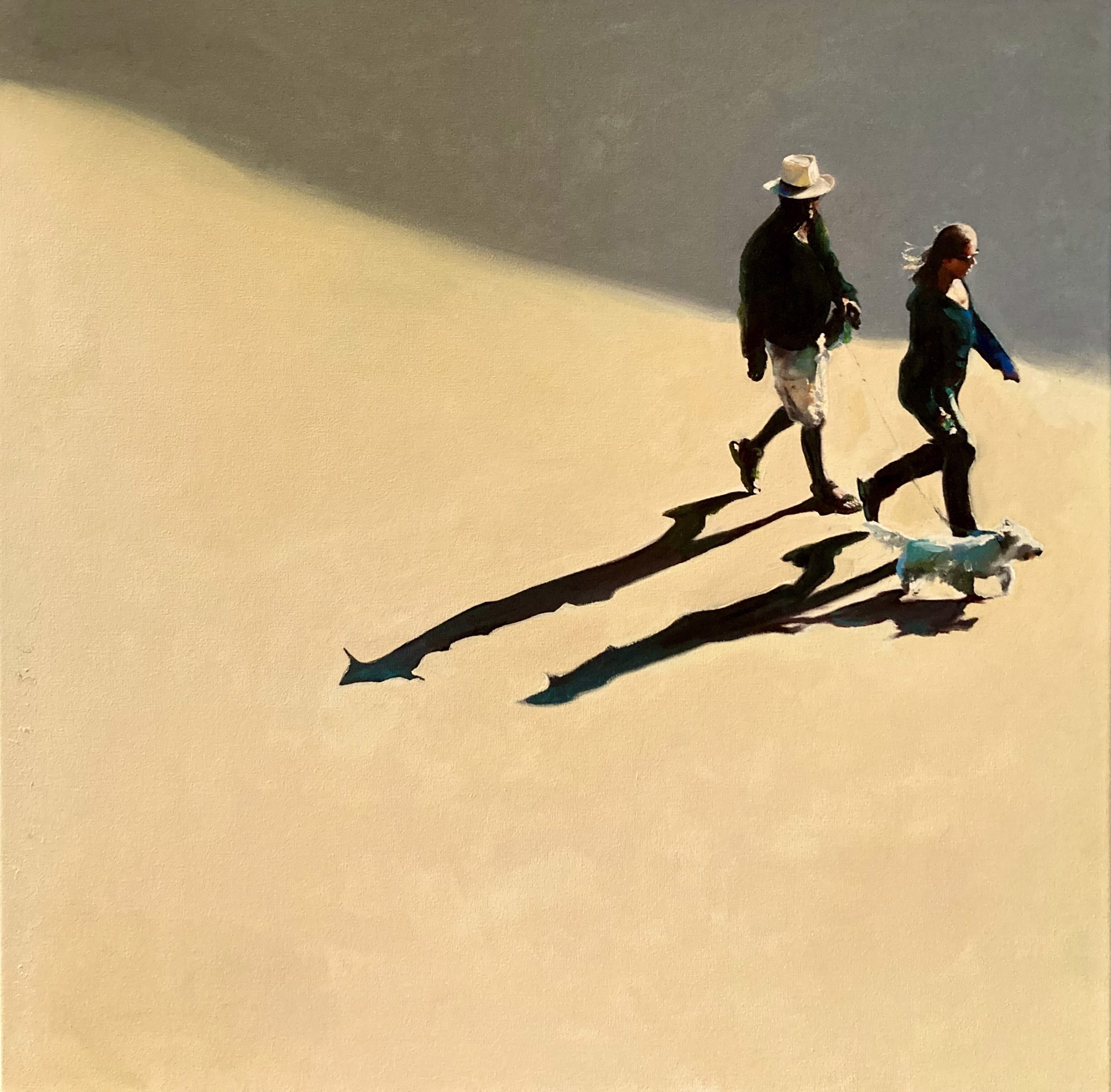 Beach Walkers by Francene Christianson