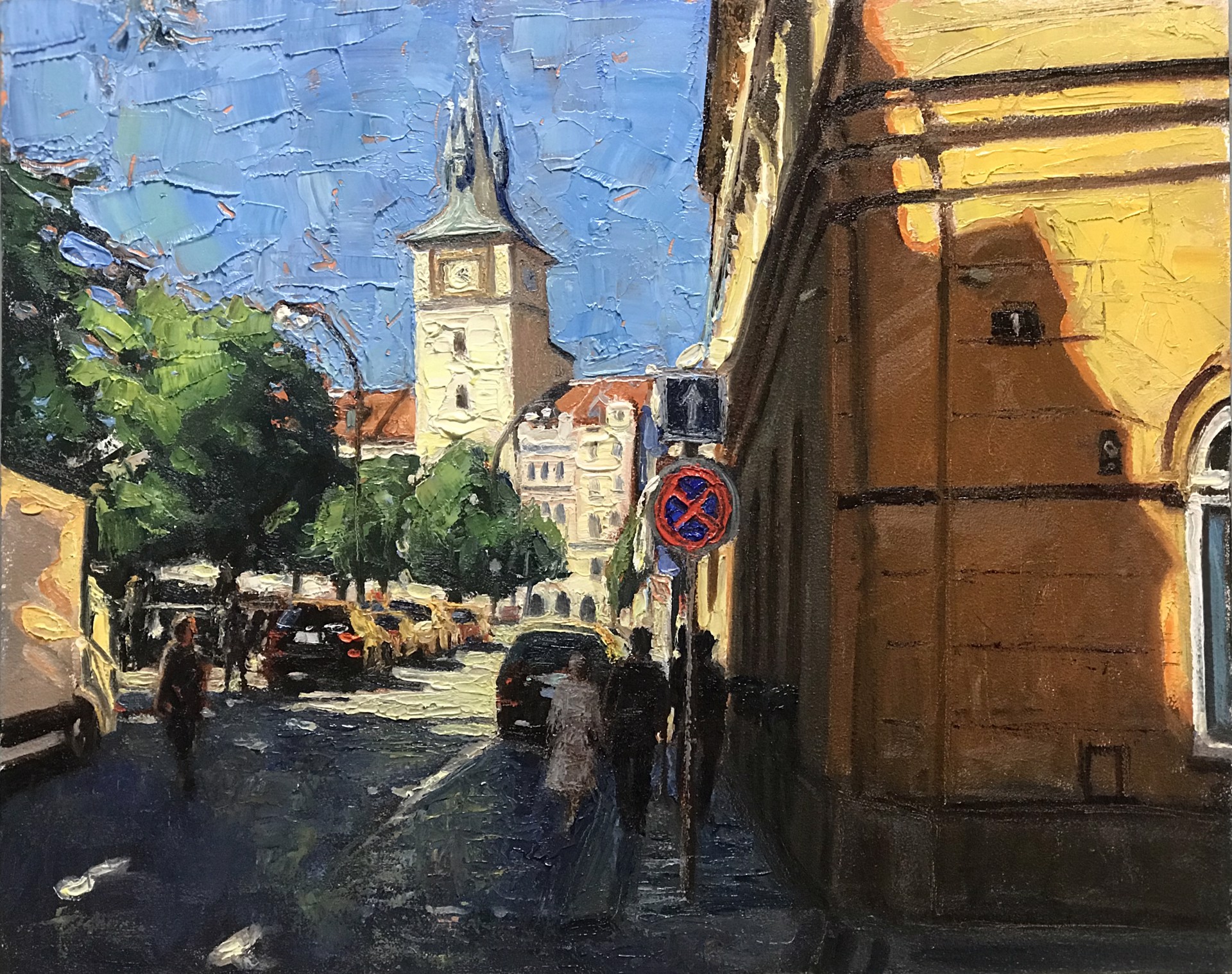 Prague Shadows by Brett Weaver