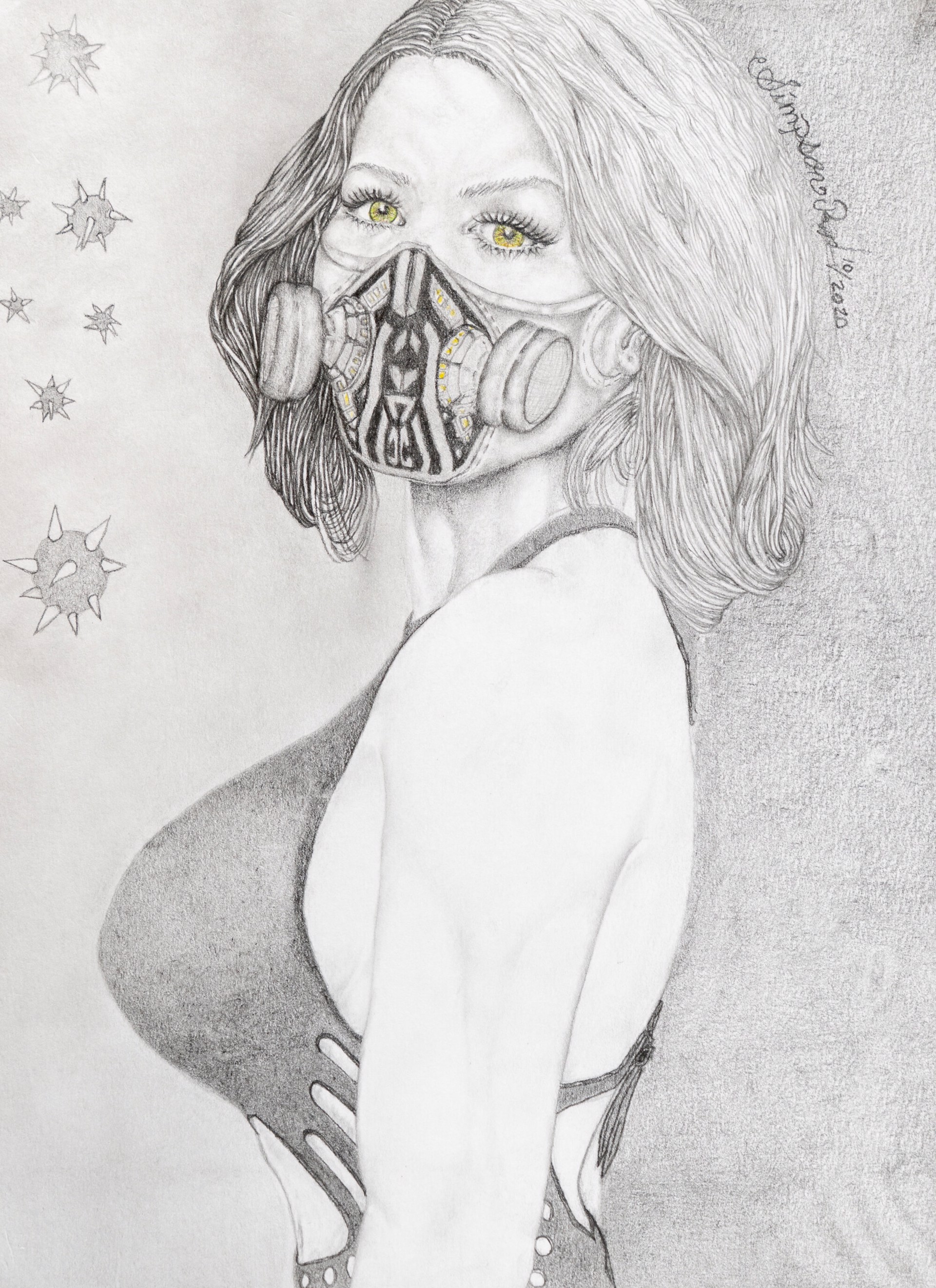 Khloe Beauty In Dark Loneliness by Rodney Simpson