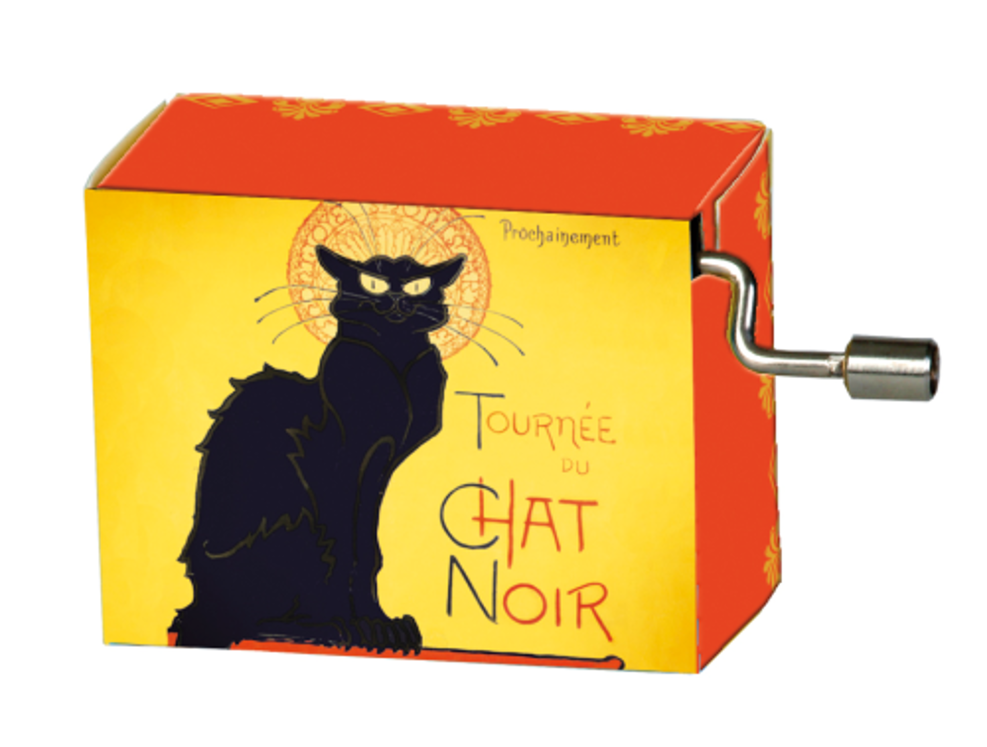Music Box - Chat Noir by Chauvet Arts