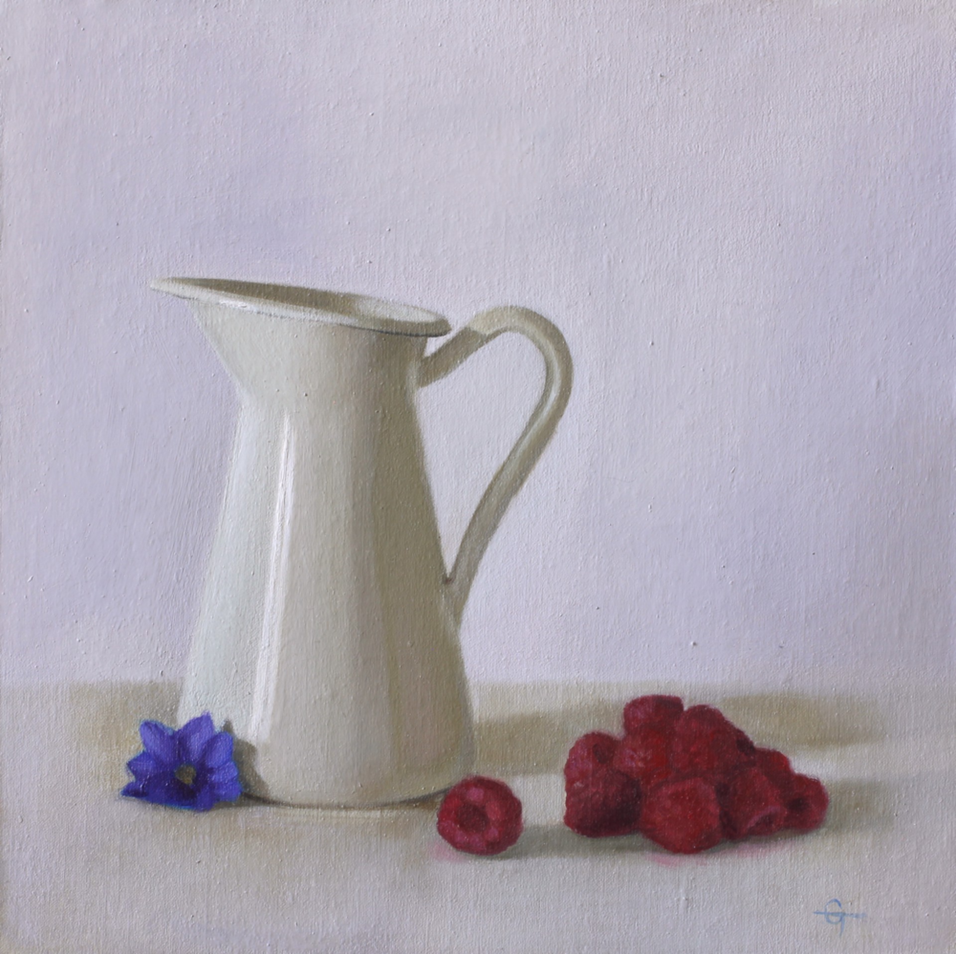 Raspberries and Cream by Cecilia Thorell