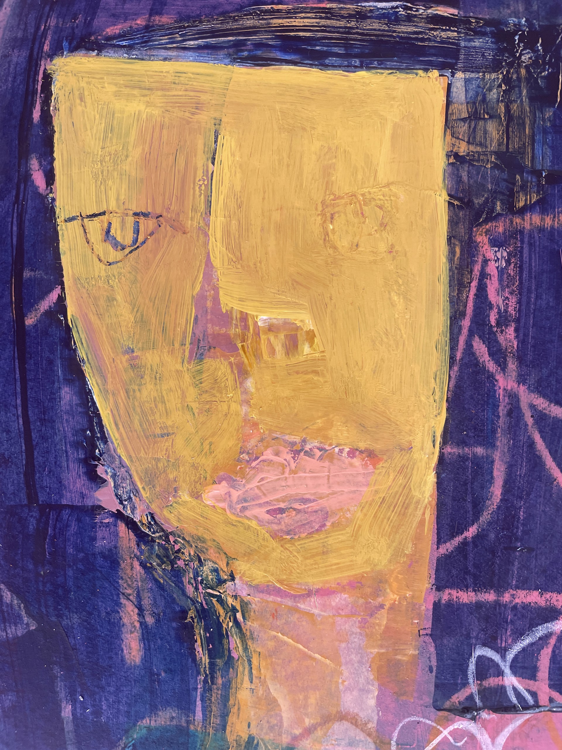 Girl with Black Hair, Padula by Rachael Van Dyke