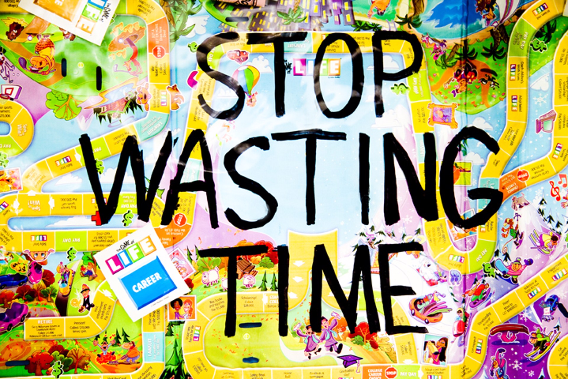 Stop Wasting Time by Tyler Shields