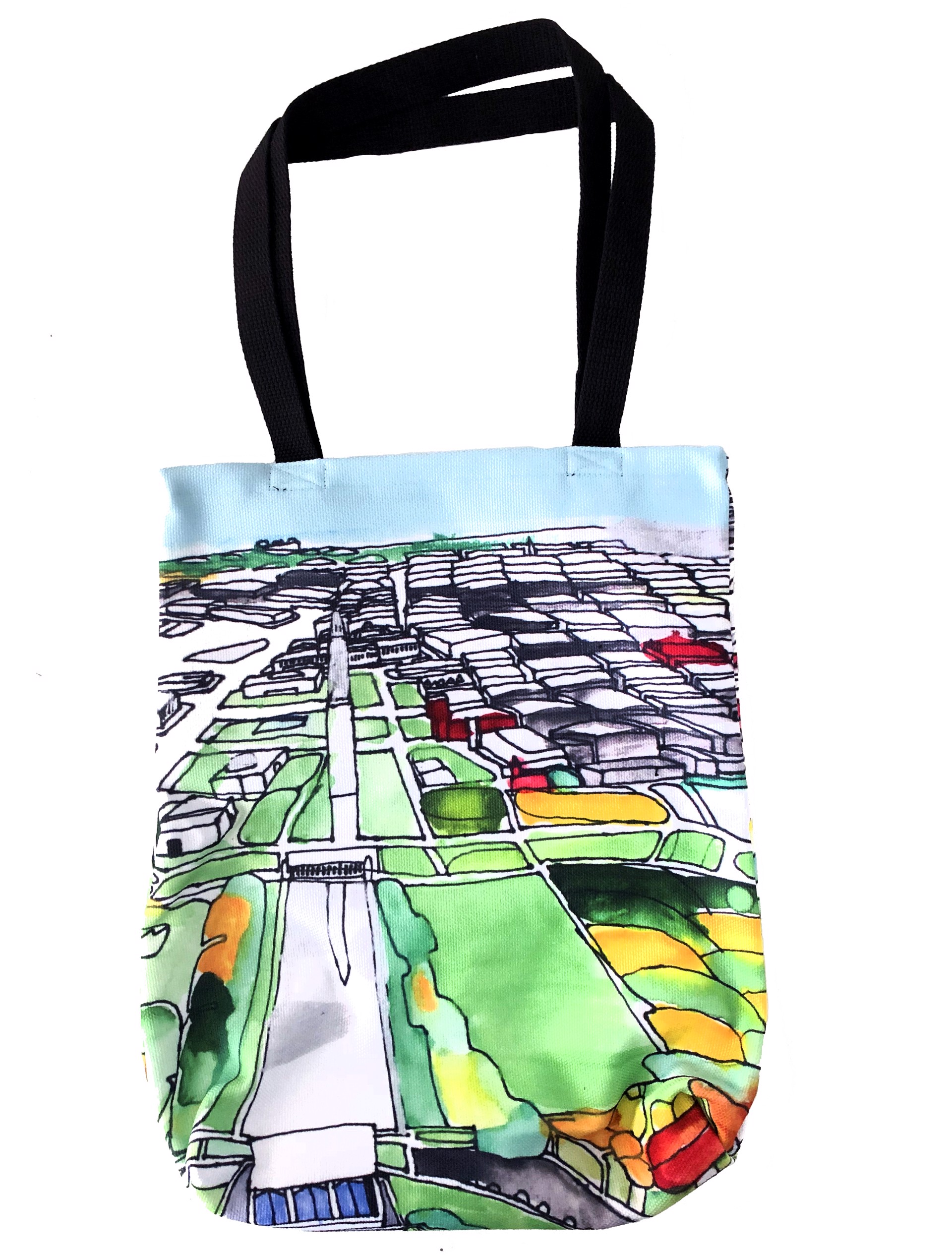 Charles Meissner DC tote bag by Art Enables Merchandise