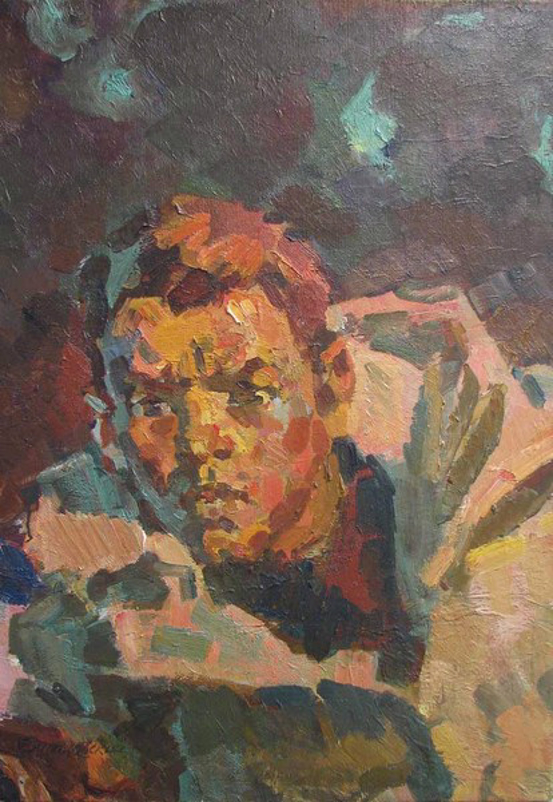 Study for 'To Live or Die' by Lev Vitkovsky