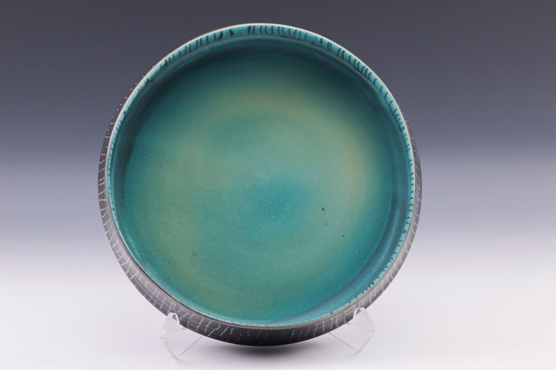 Medium Low Bowl by Delores Fortuna