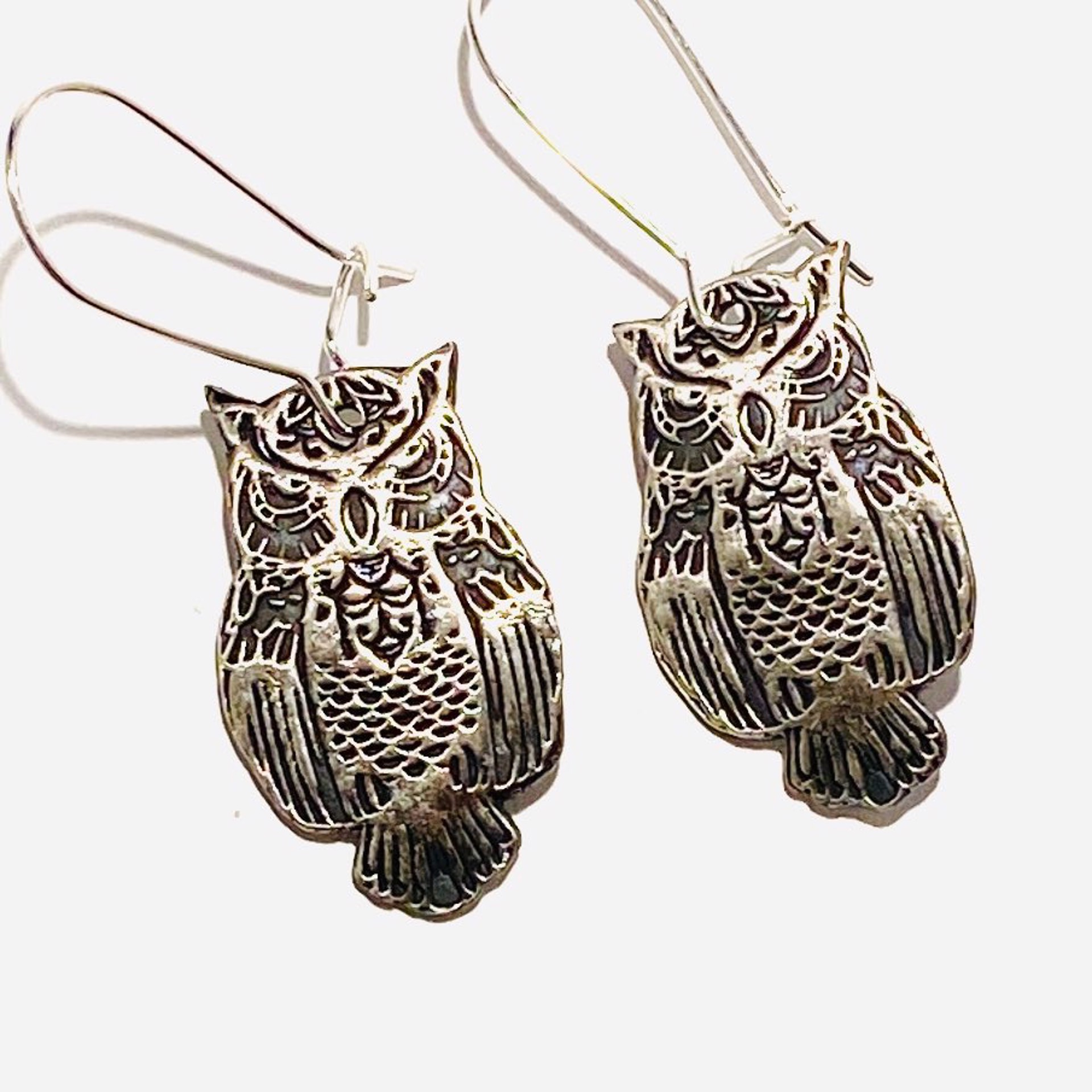 Owl Earrings by Karen Hakim