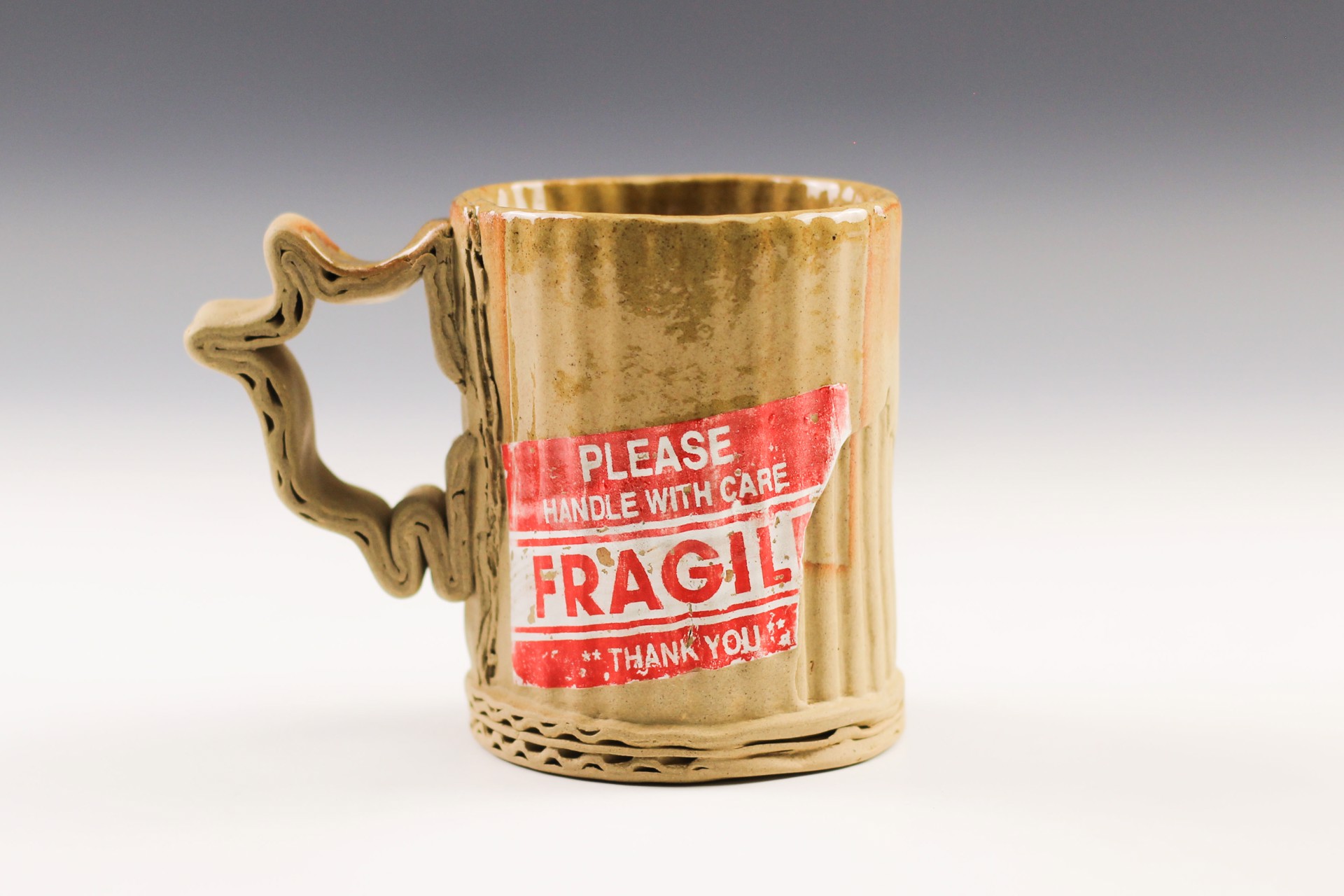 Fragile Mug by Tim Kowalczyk