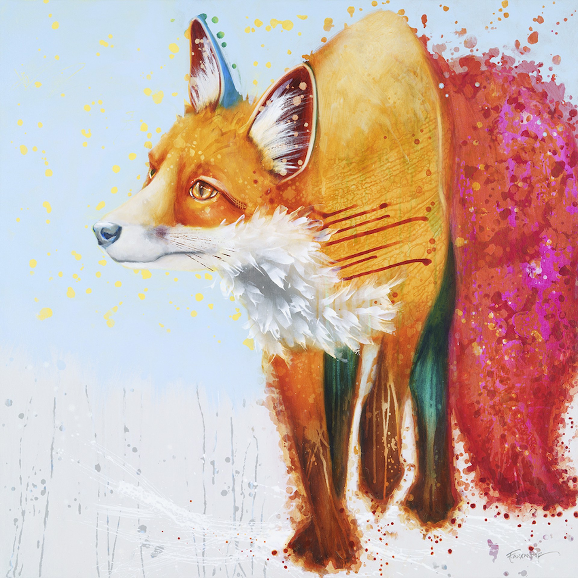 Fox Trotting by Fran Alexander