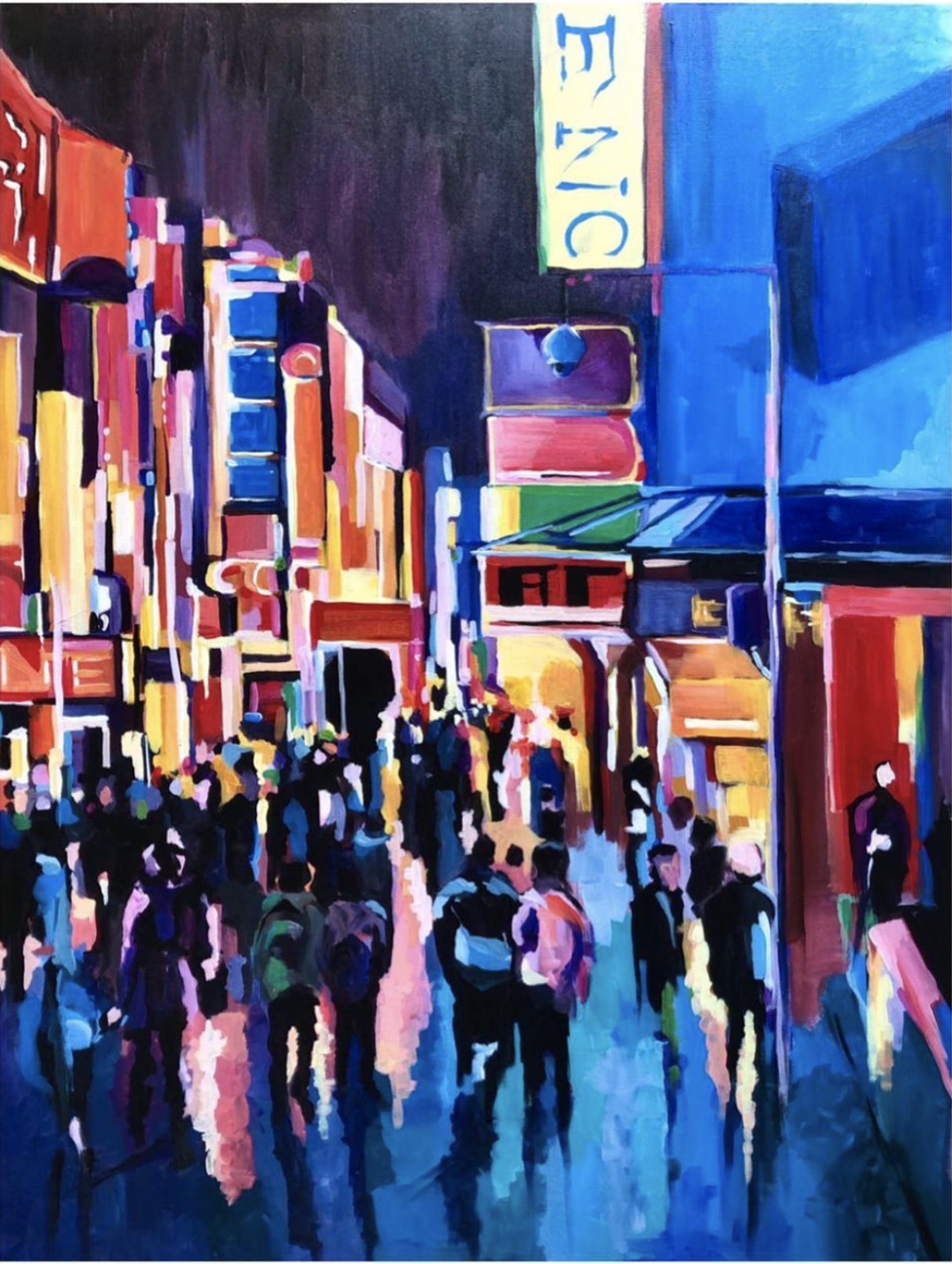 The Bustling City by Talia Sullivan