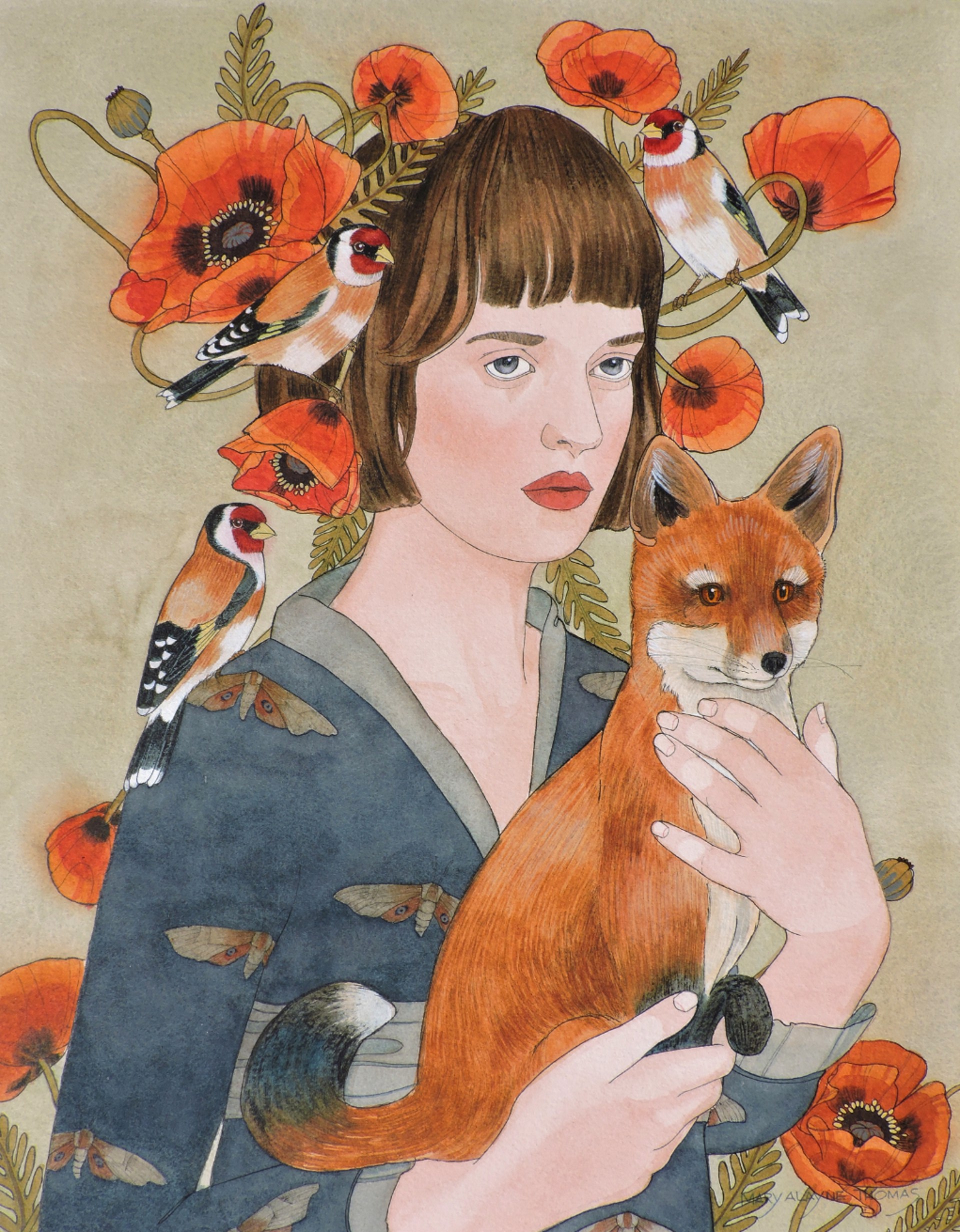 The Secret Lives of Foxes by Mary Alayne Thomas