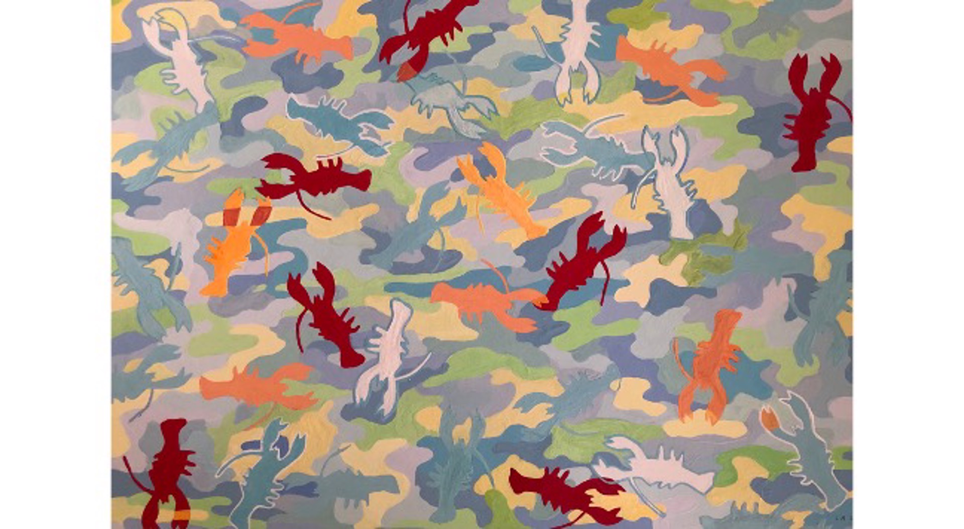 Lobster Camo by Lennie Alickman