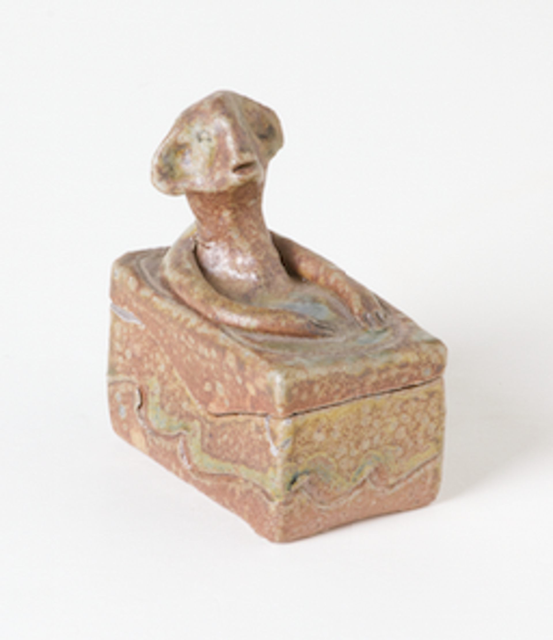 Ceramic box by Estherly Allen