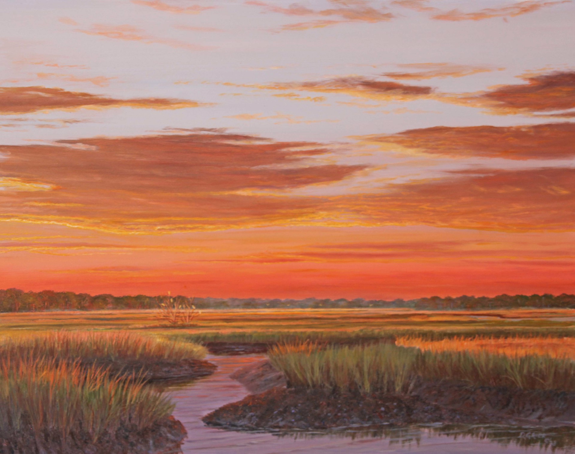 Sunset Sky by Douglas Grier