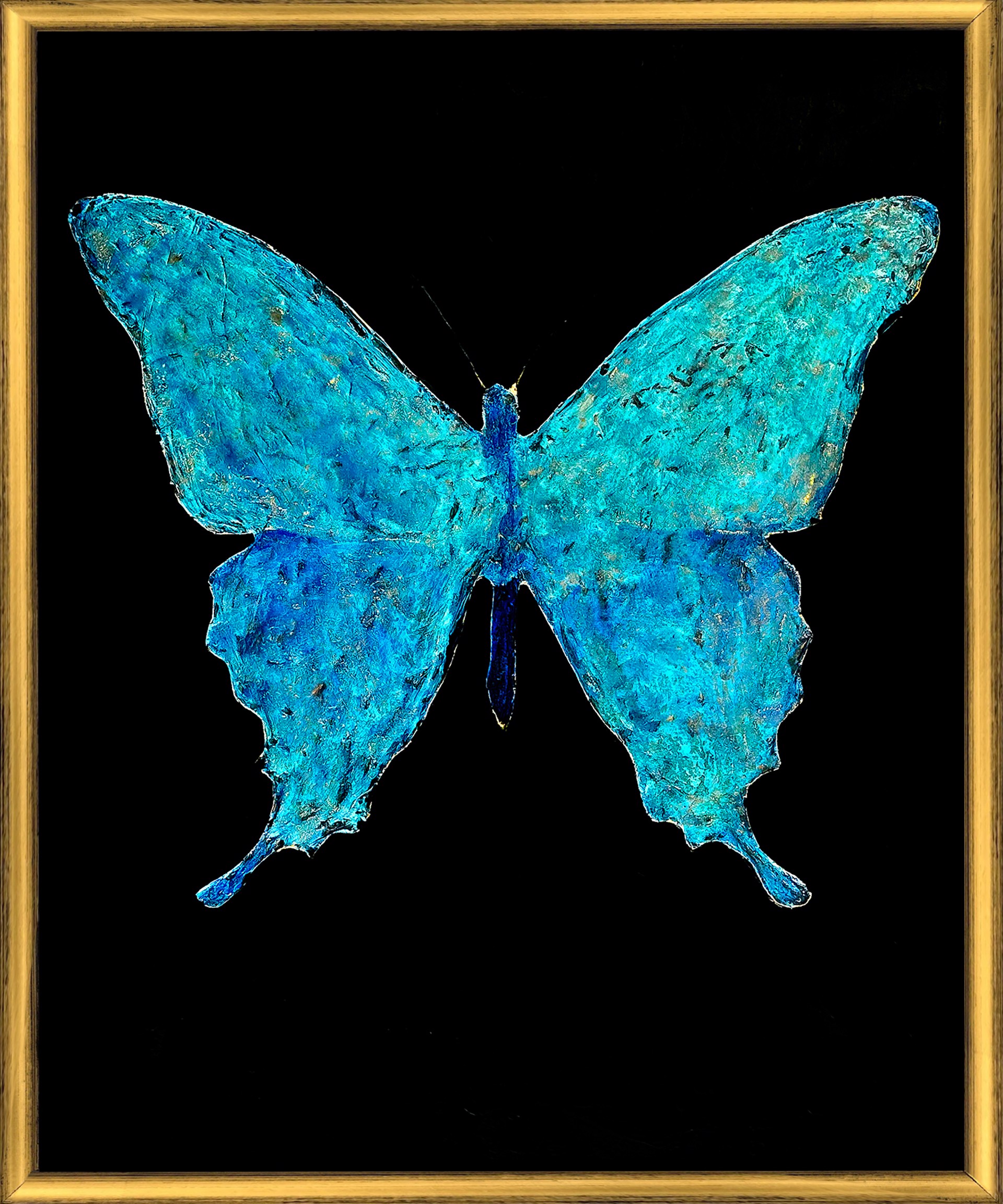 Blue Morpho V by Meredith Pardue