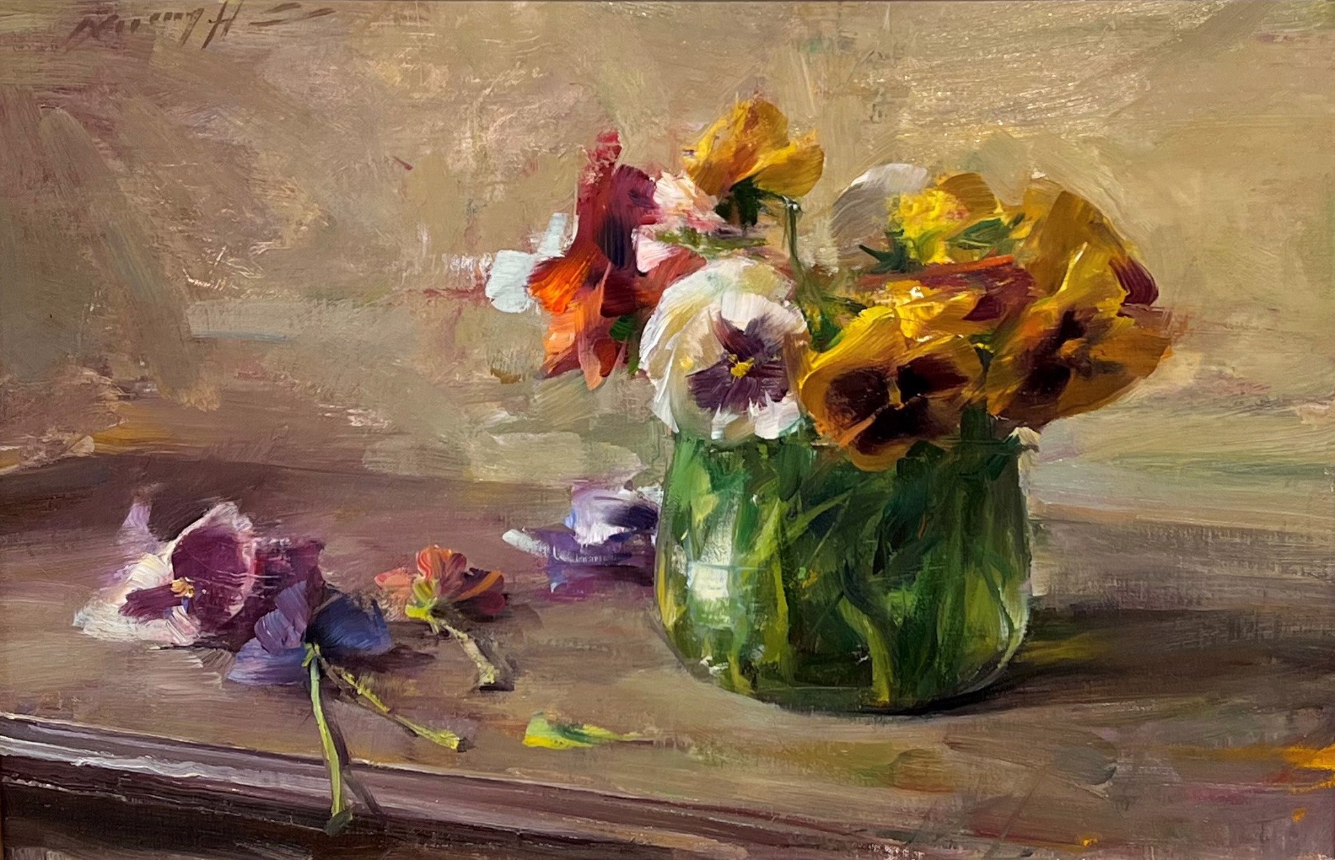 Pansies by Quang Ho