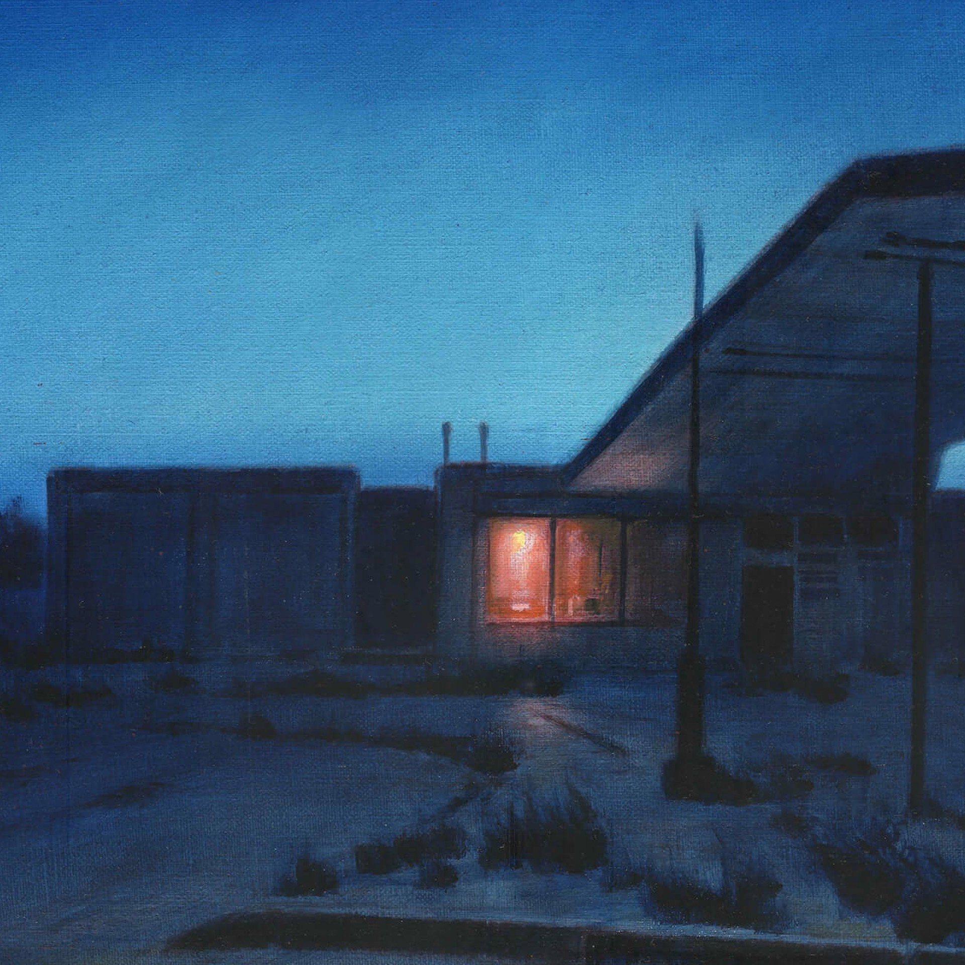 Station Blue by Mark Harrison