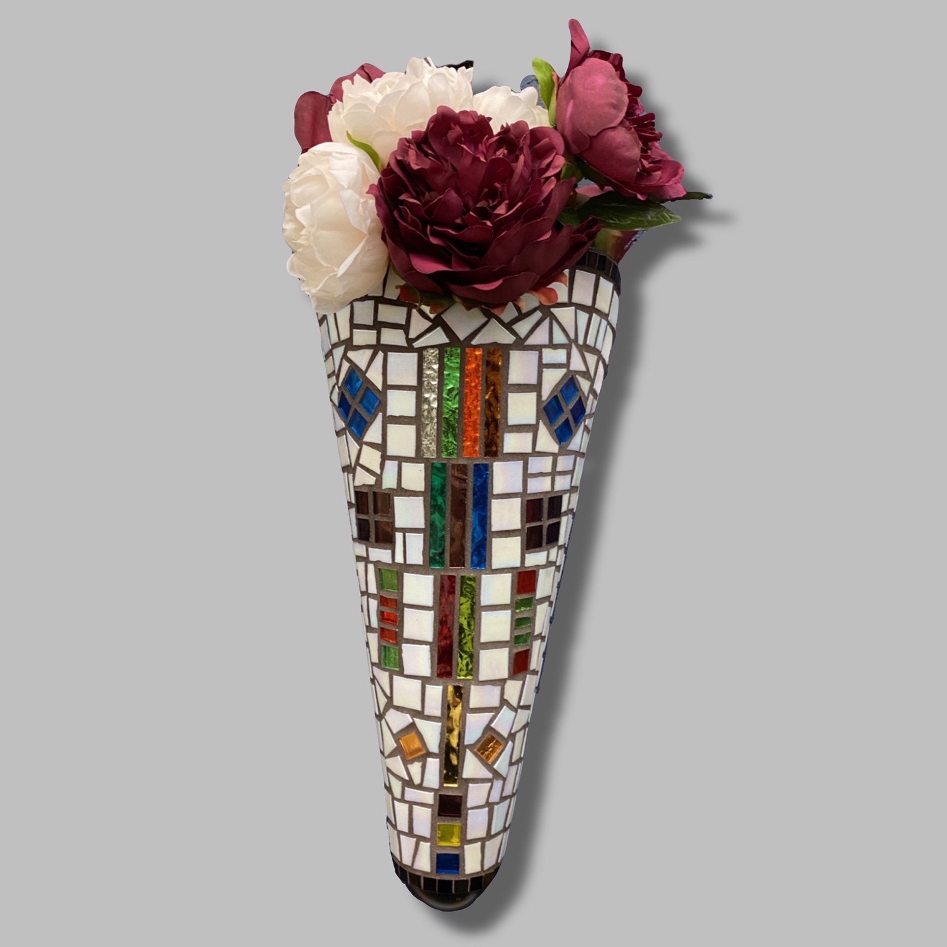 Mosaic Sconce by Carol Reynolds