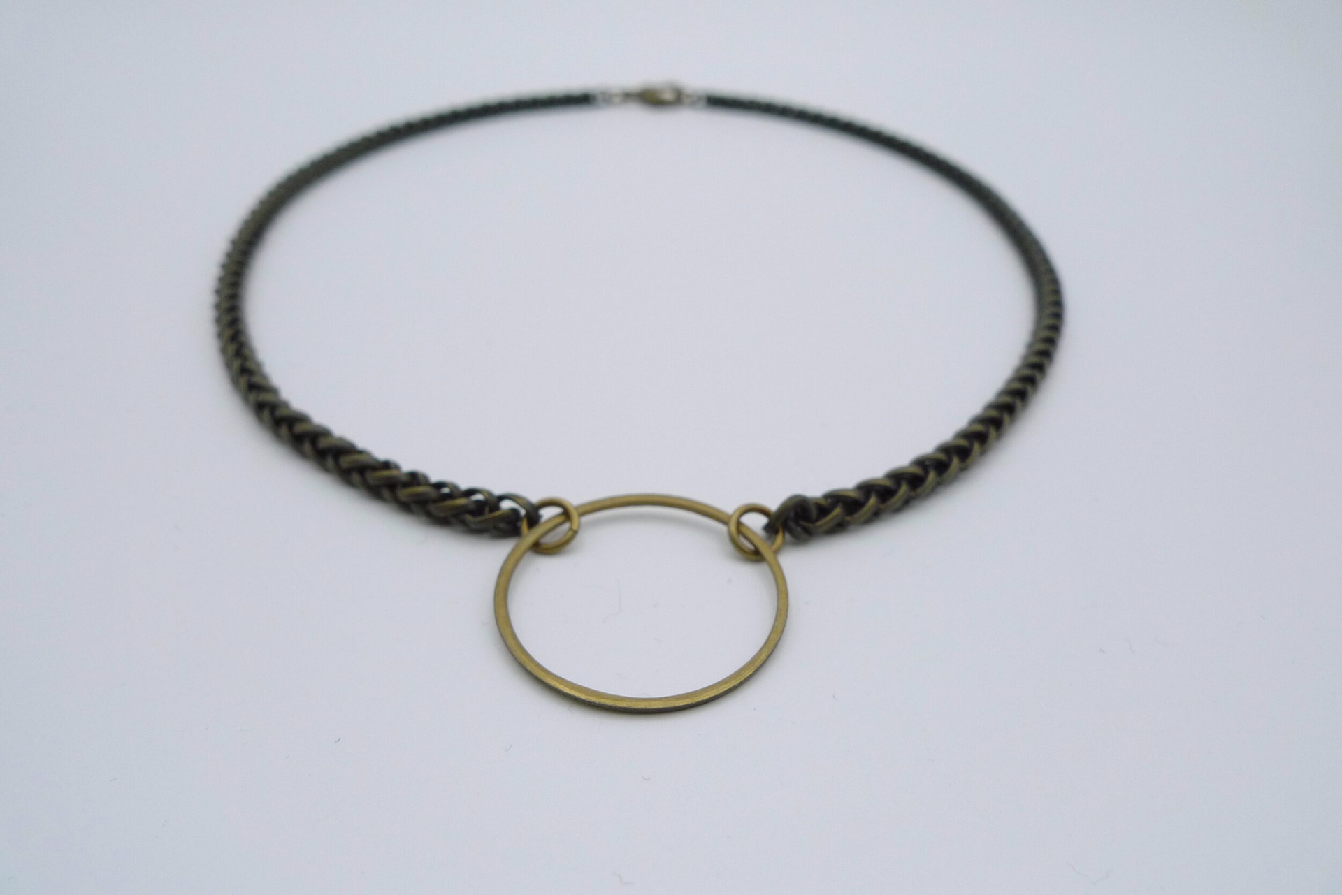 Small Circle Necklace by Mary Garrett