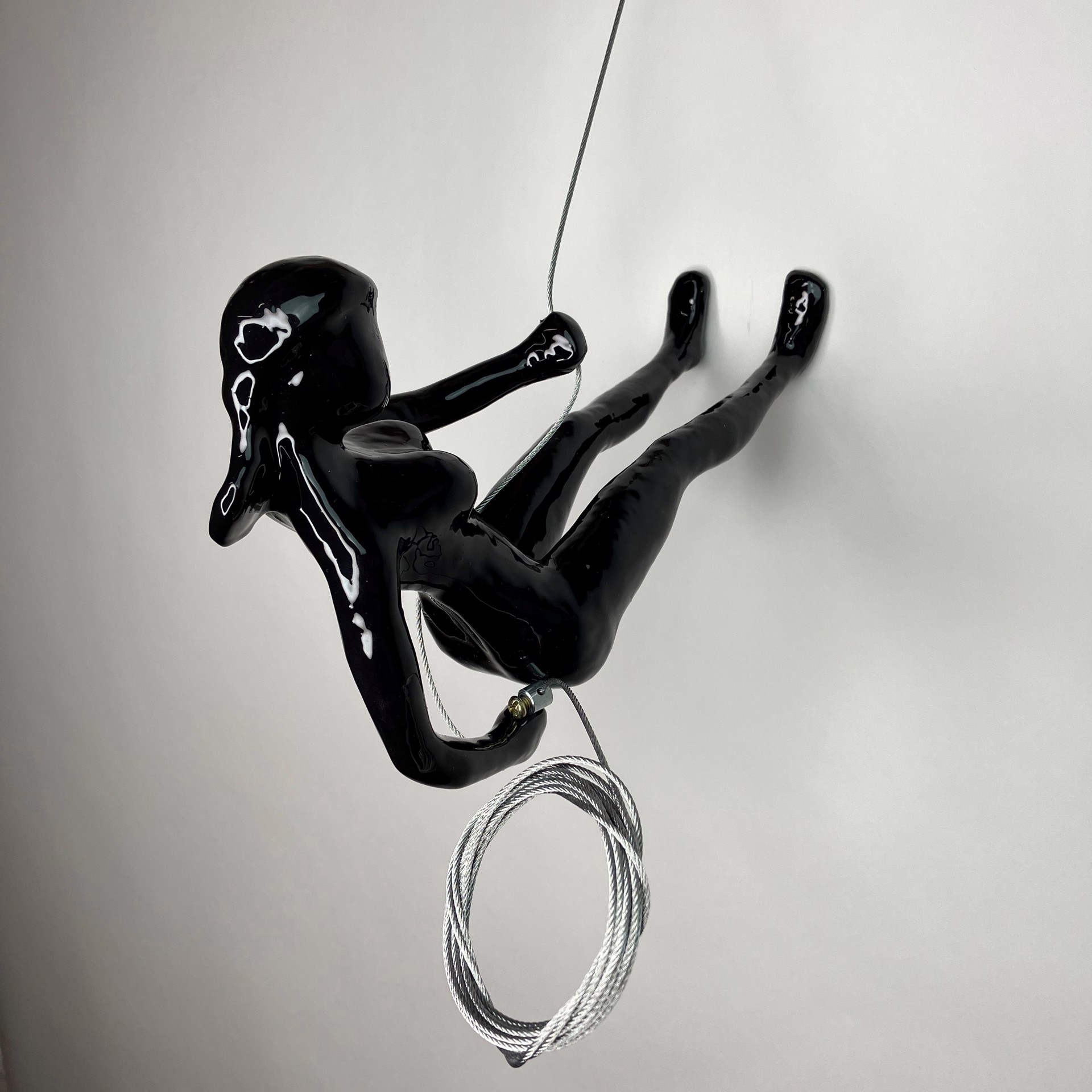 Female Climber 18-G ~ Position 18 in color Black by Ancizar Marin